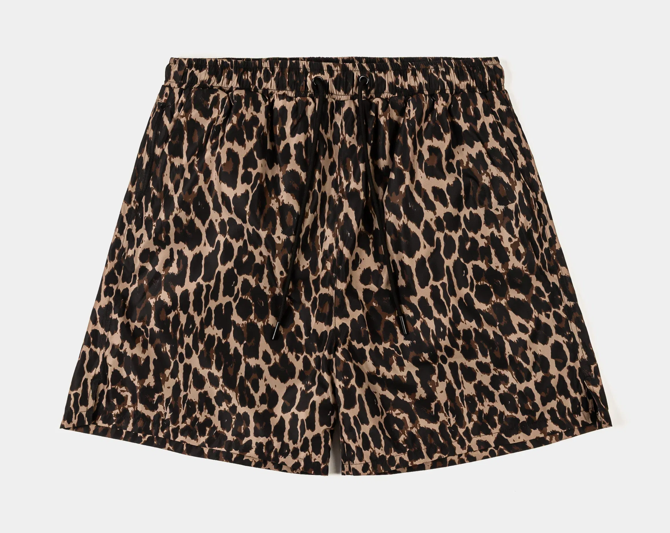MAISON ARTICLE Leopard Hybrid Mens Shorts (Brown/Beige)