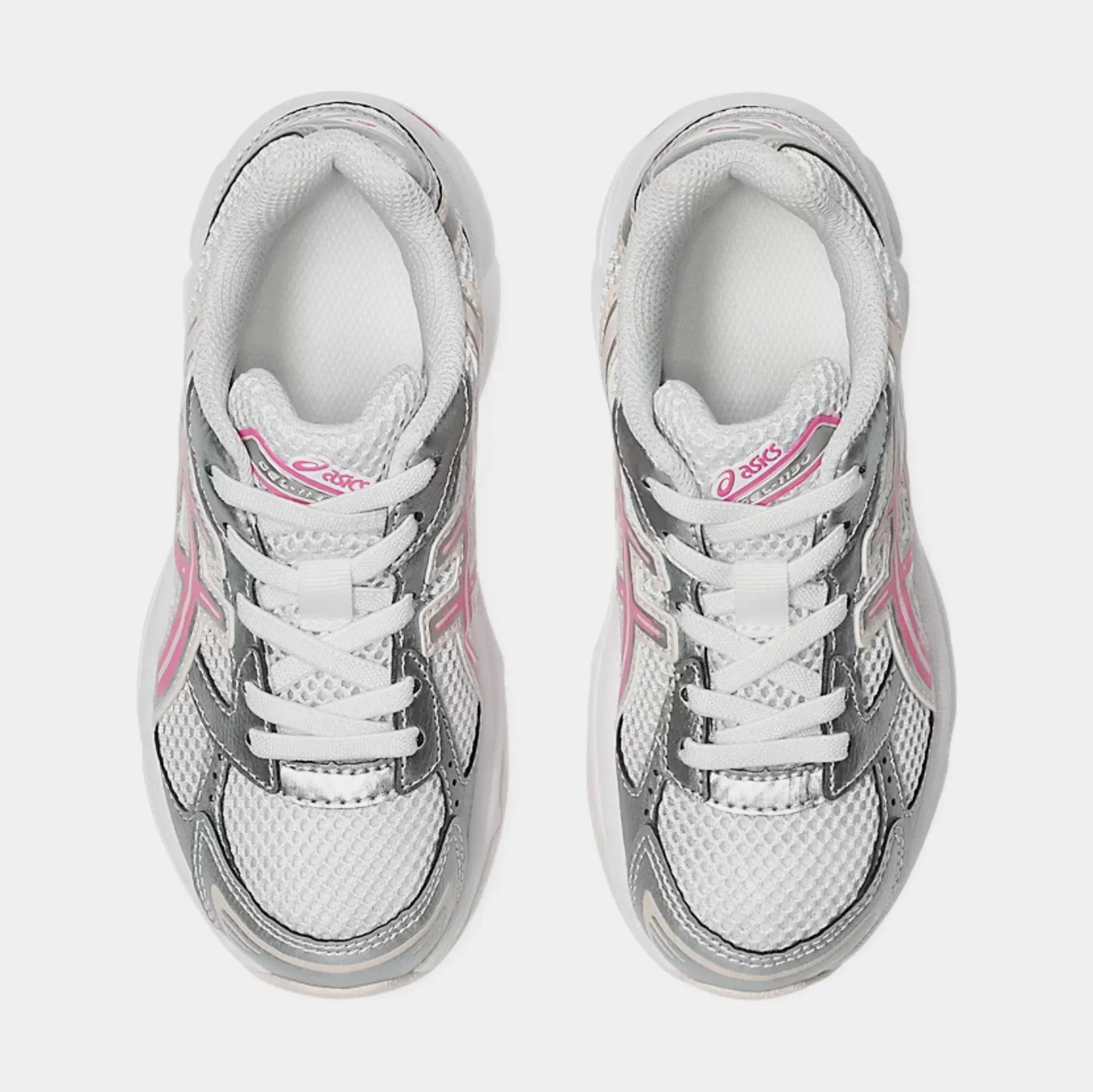 ASICS Gel 1130 Preschool Running Shoes (White/Dragon Fruit)