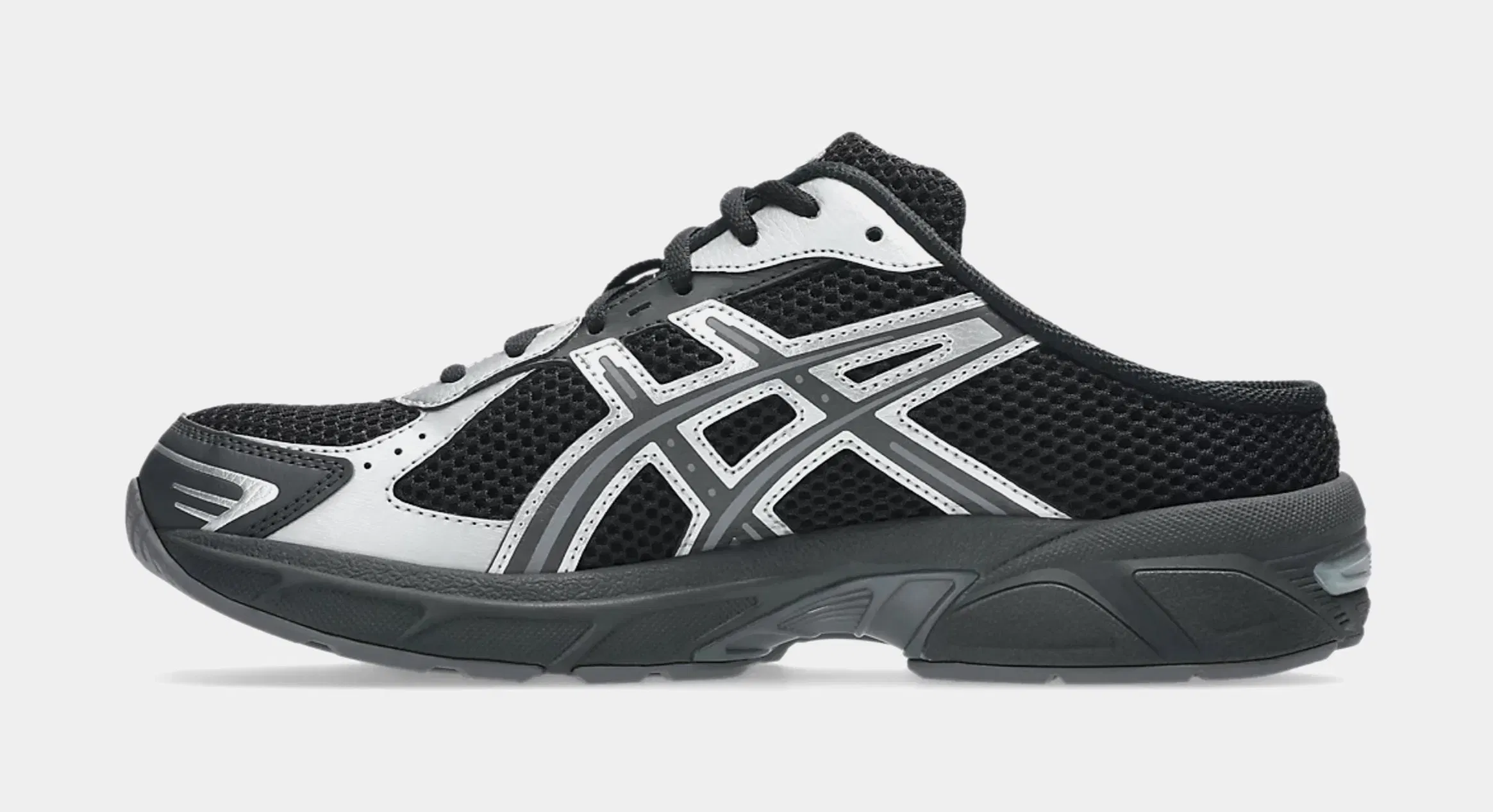 ASICS Gel 1130 Mule Mens Lifestyle Shoes (Black/Graphite Grey)