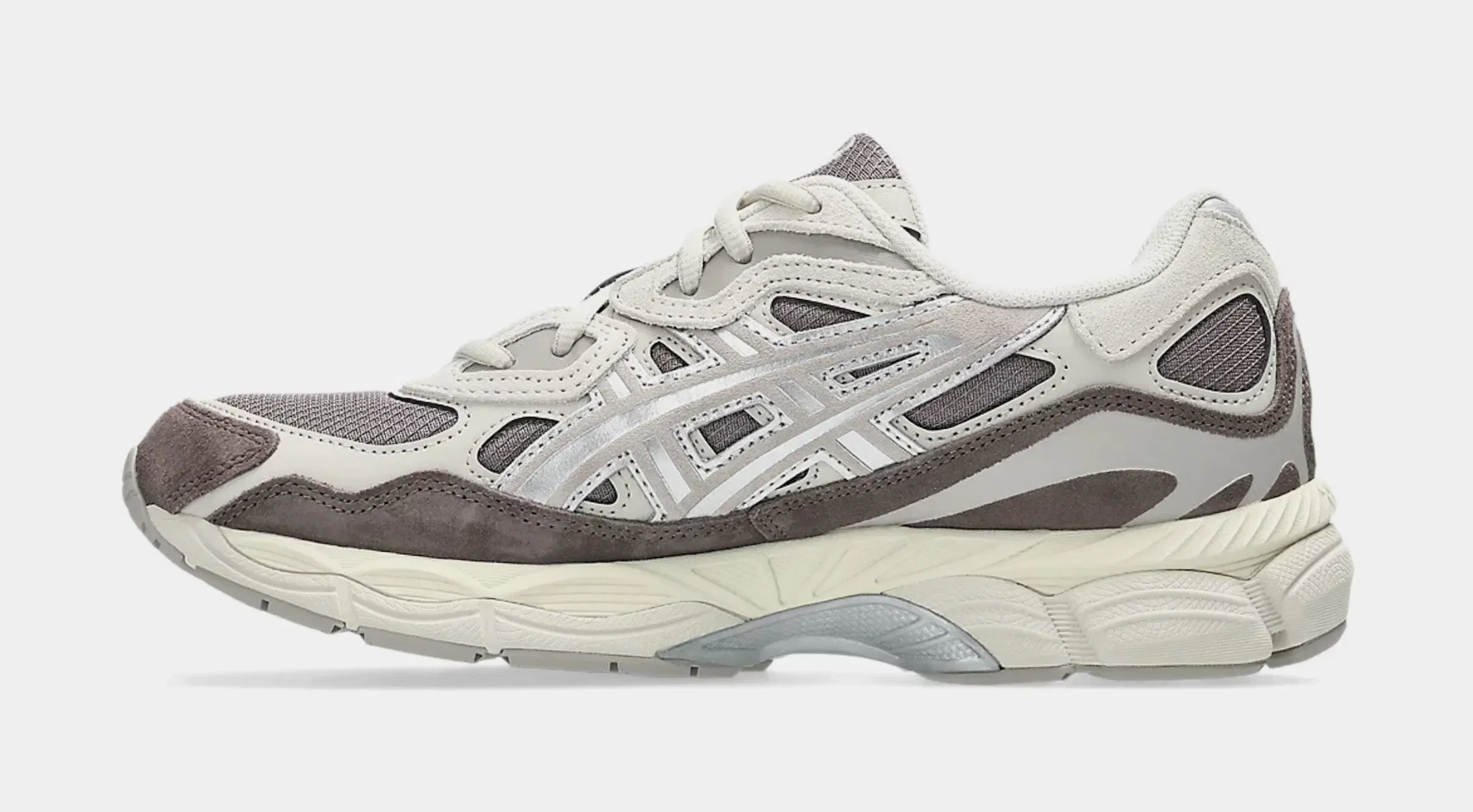 ASICS Gel-NYC Mens Running Shoes (Cocoa Powder/Pure Silver)