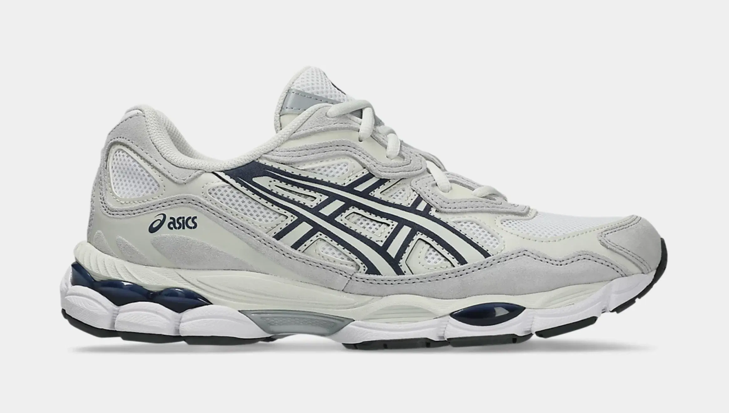 ASICS Gel NYC Mens Running Shoes (White/Midnight)