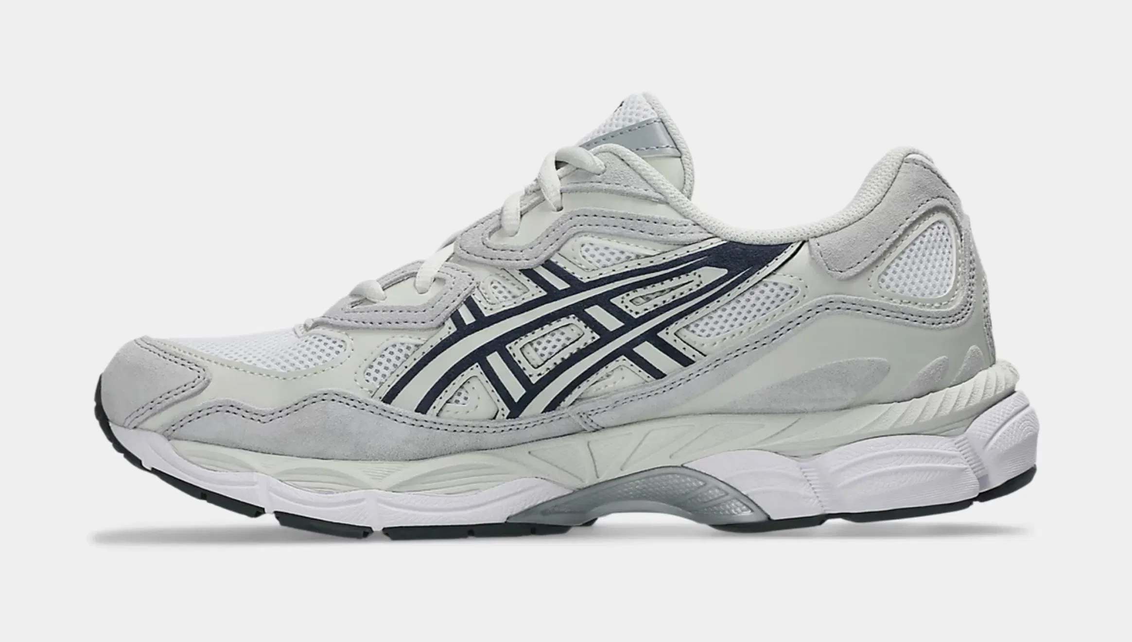ASICS Gel NYC Mens Running Shoes (White/Midnight)