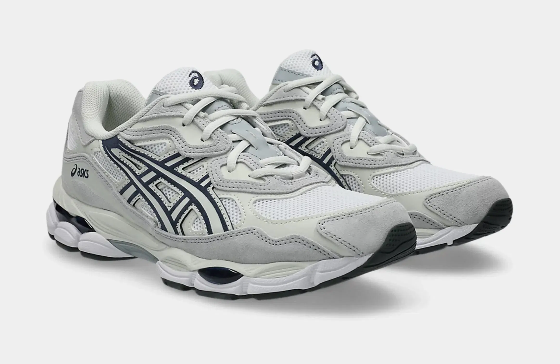 ASICS Gel NYC Mens Running Shoes (White/Midnight)