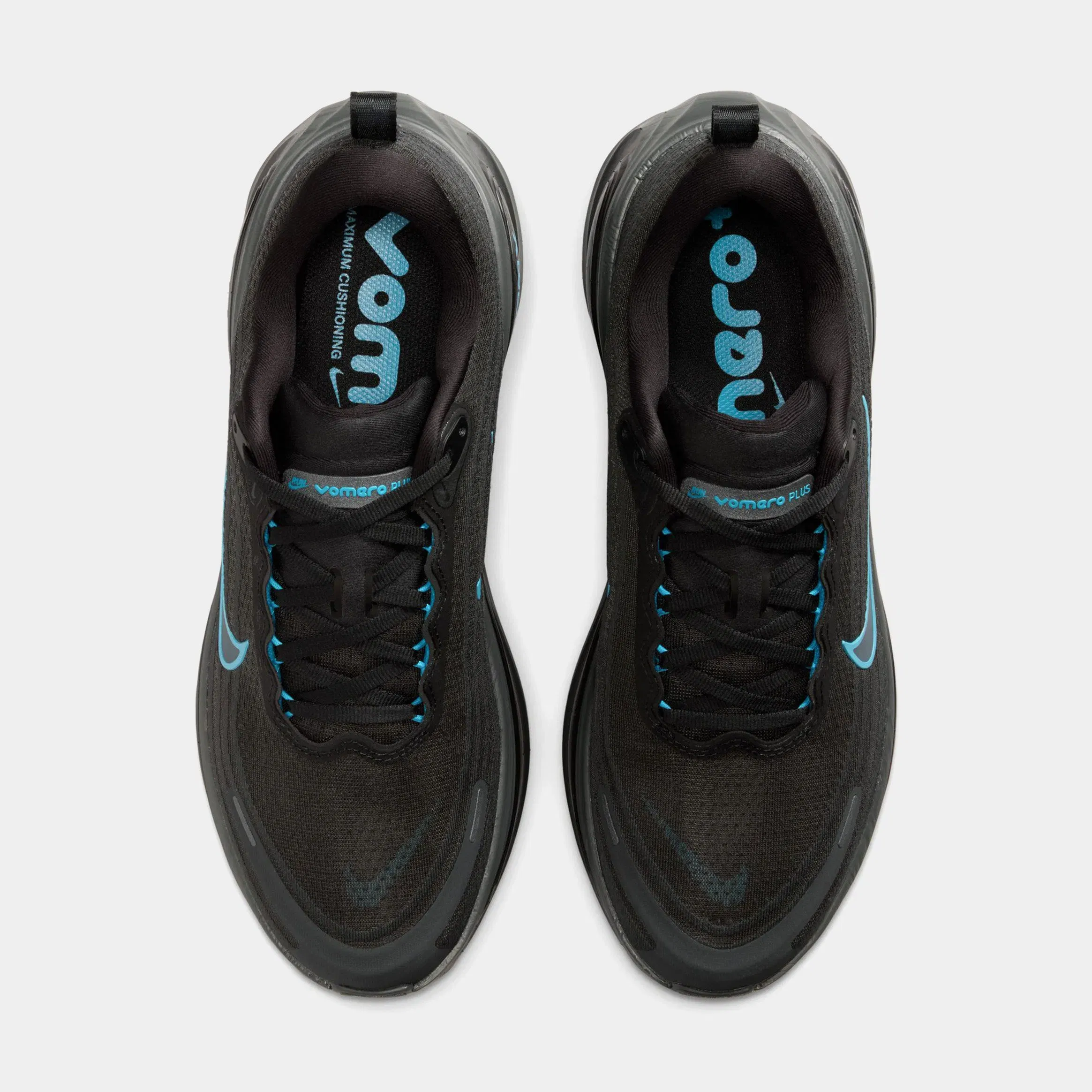 Nike Vomero Plus Mens Running Shoes (Anthracite/Current Blue/Black)