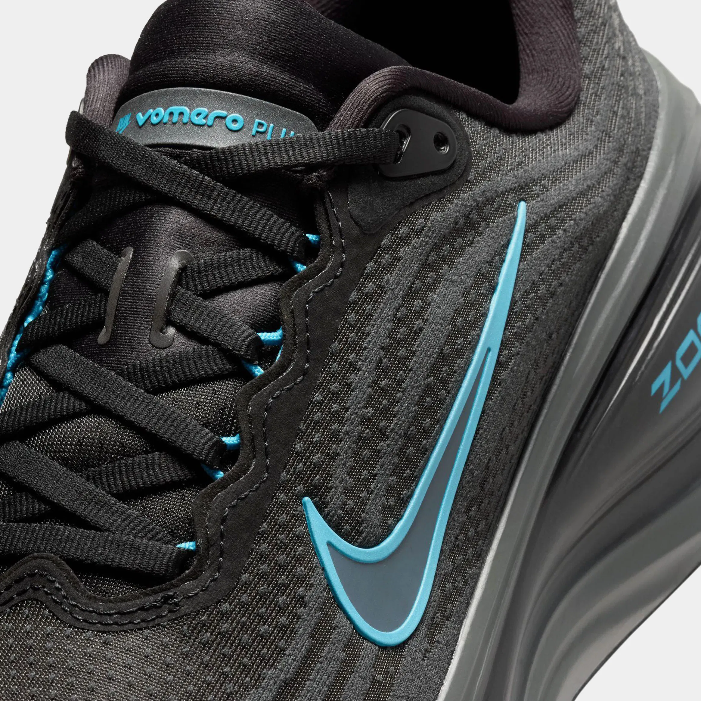 Nike Vomero Plus Mens Running Shoes (Anthracite/Current Blue/Black)