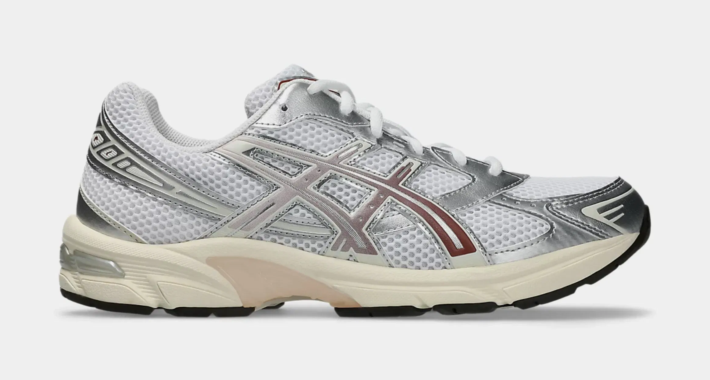 ASICS Gel 1130 Mens Running Shoes (White/Rusted Rock)