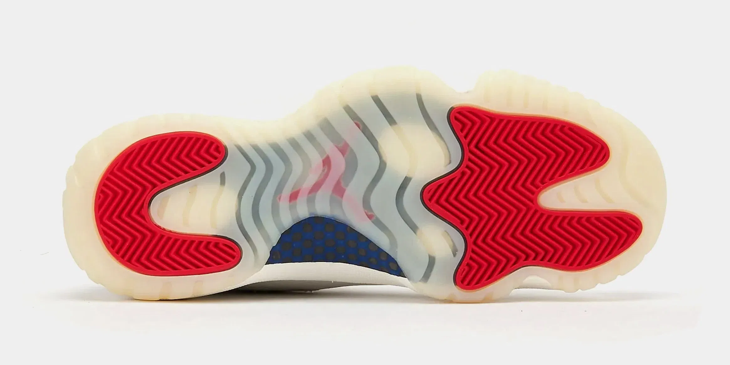 Air Jordan 11 Retro 285 Mens Lifestyle Shoes (Sail/Newsprint/Sport Royal) Limit One Per Customer