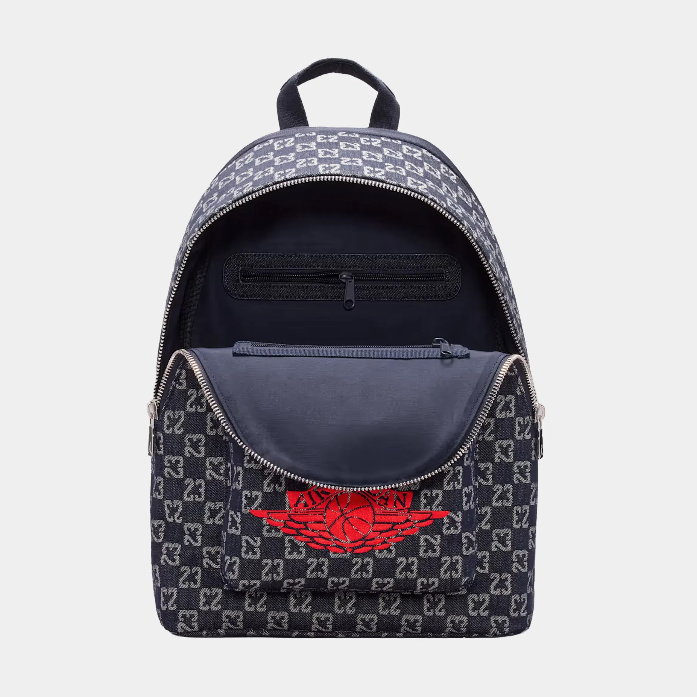Air Jordan Monogram Mens Backpack (Indigo Blue)