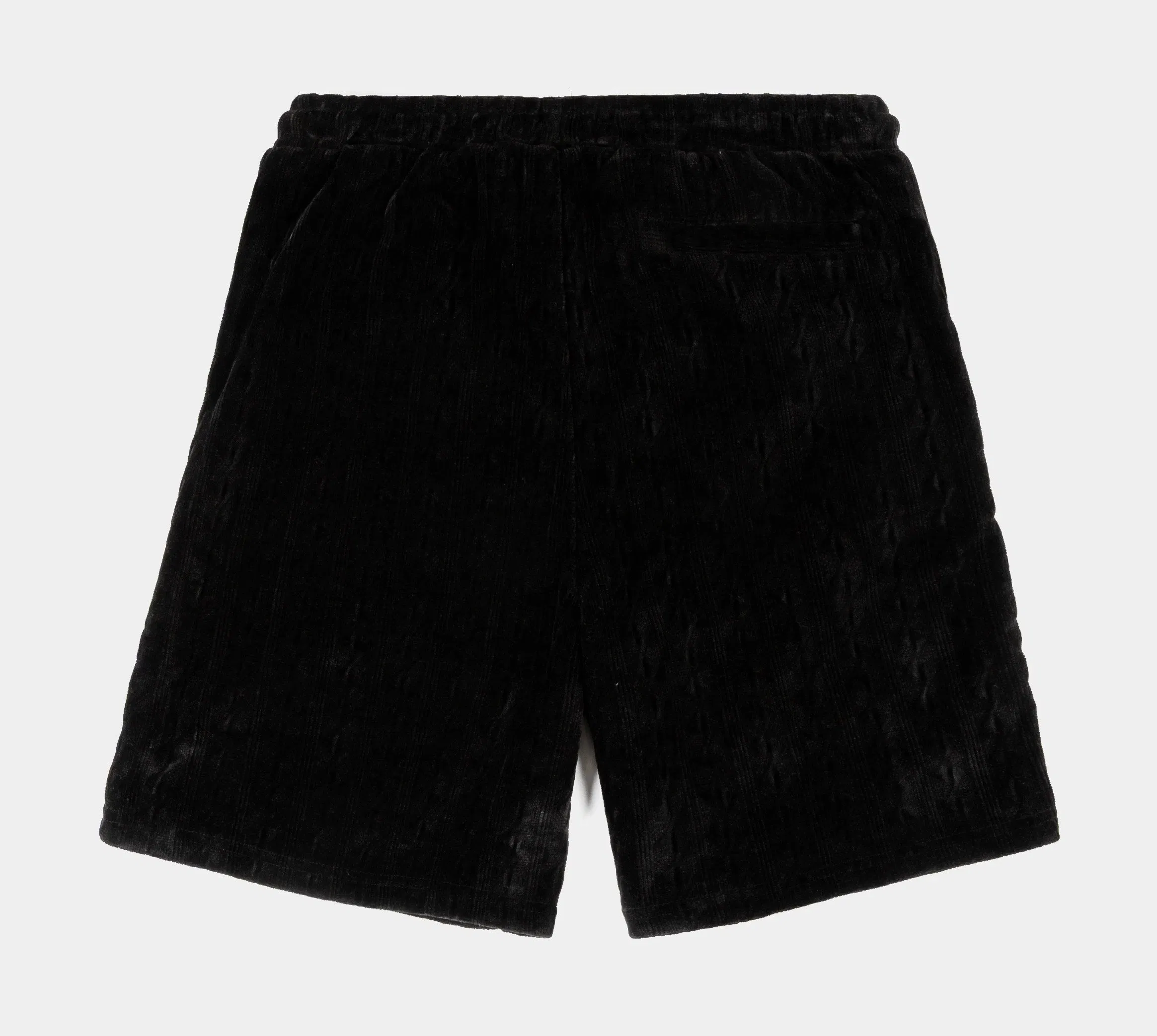 MAISON ARTICLE Chenille Mens Shorts (Black)