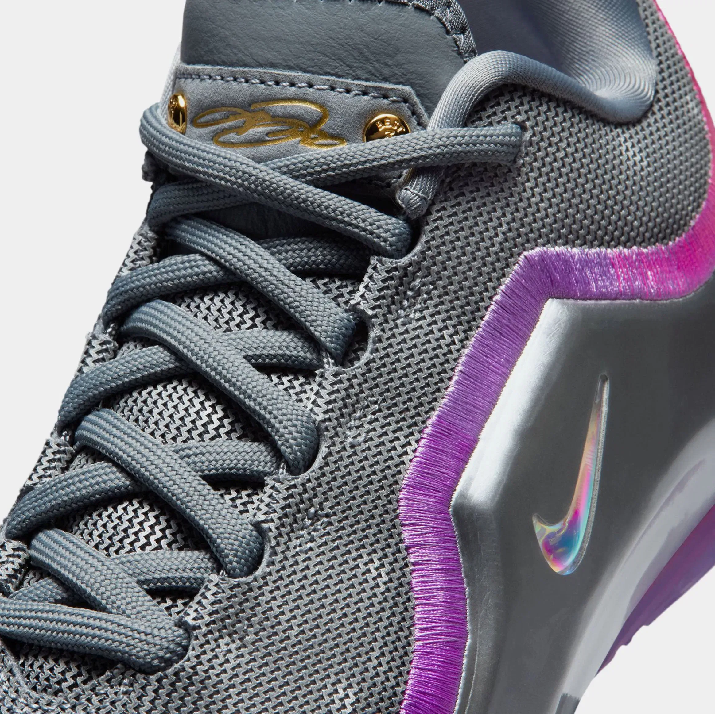 Nike Lebron XXIII Bubble Boy Grade School Basketball Shoes (Cool Grey/Black/Metallic Silver)