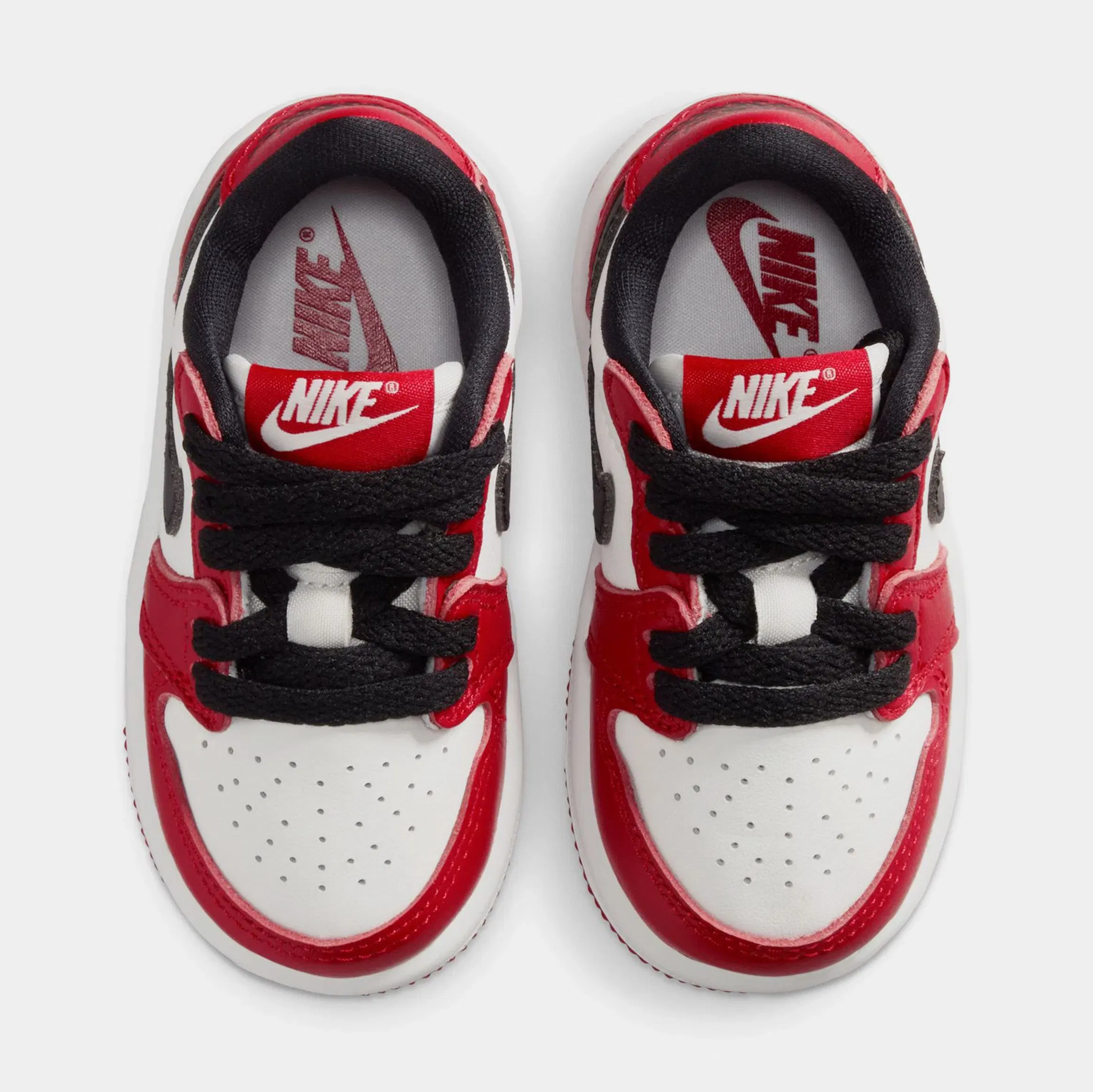 Air Jordan 1 Retro Low OG Chicago Infant Toddler Lifestyle Shoes (Varsity Red/Black/Summit White)