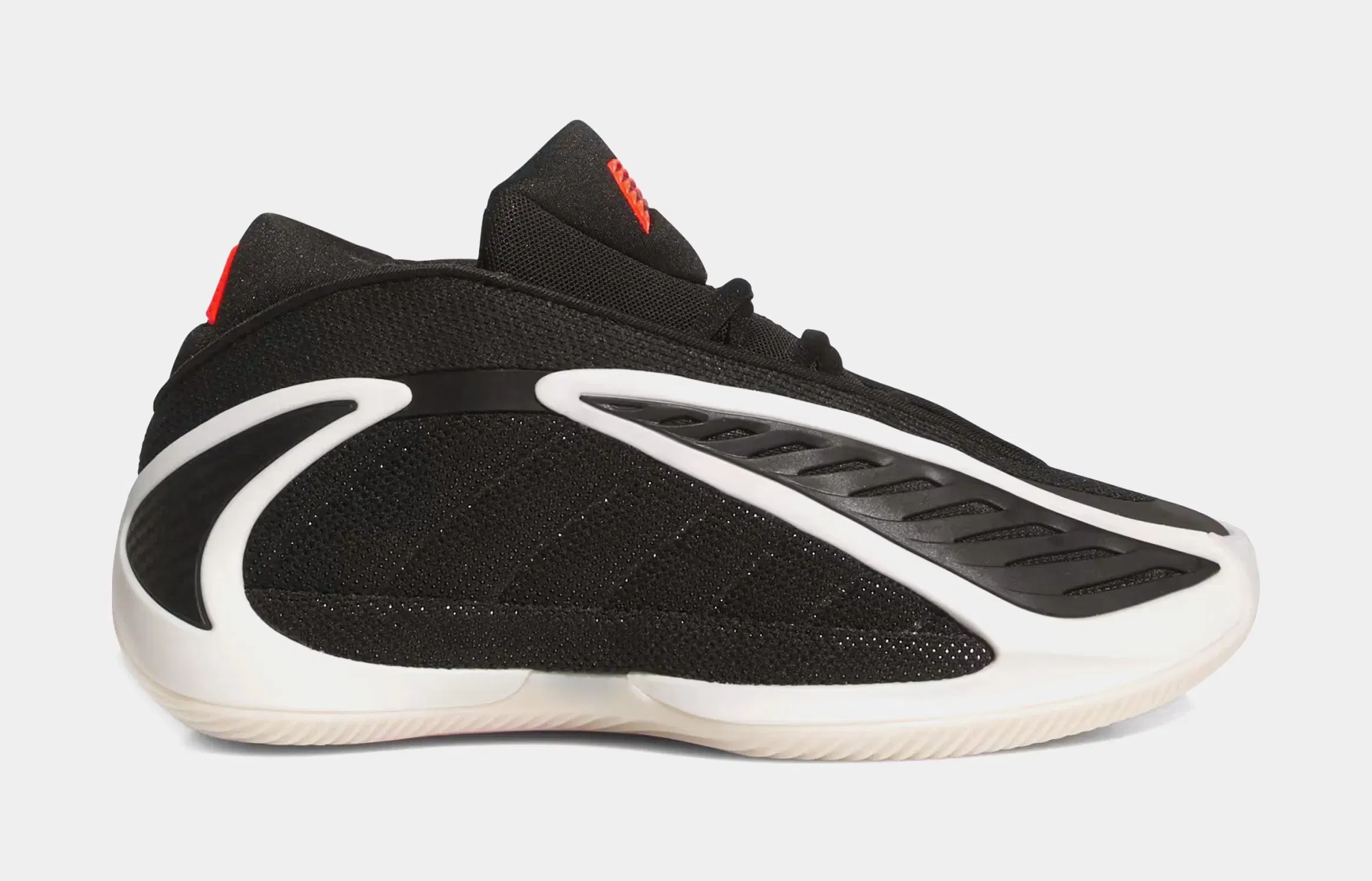 adidas Anthony Edwards 2 Grade School Basketball Shoes (Black/Red)