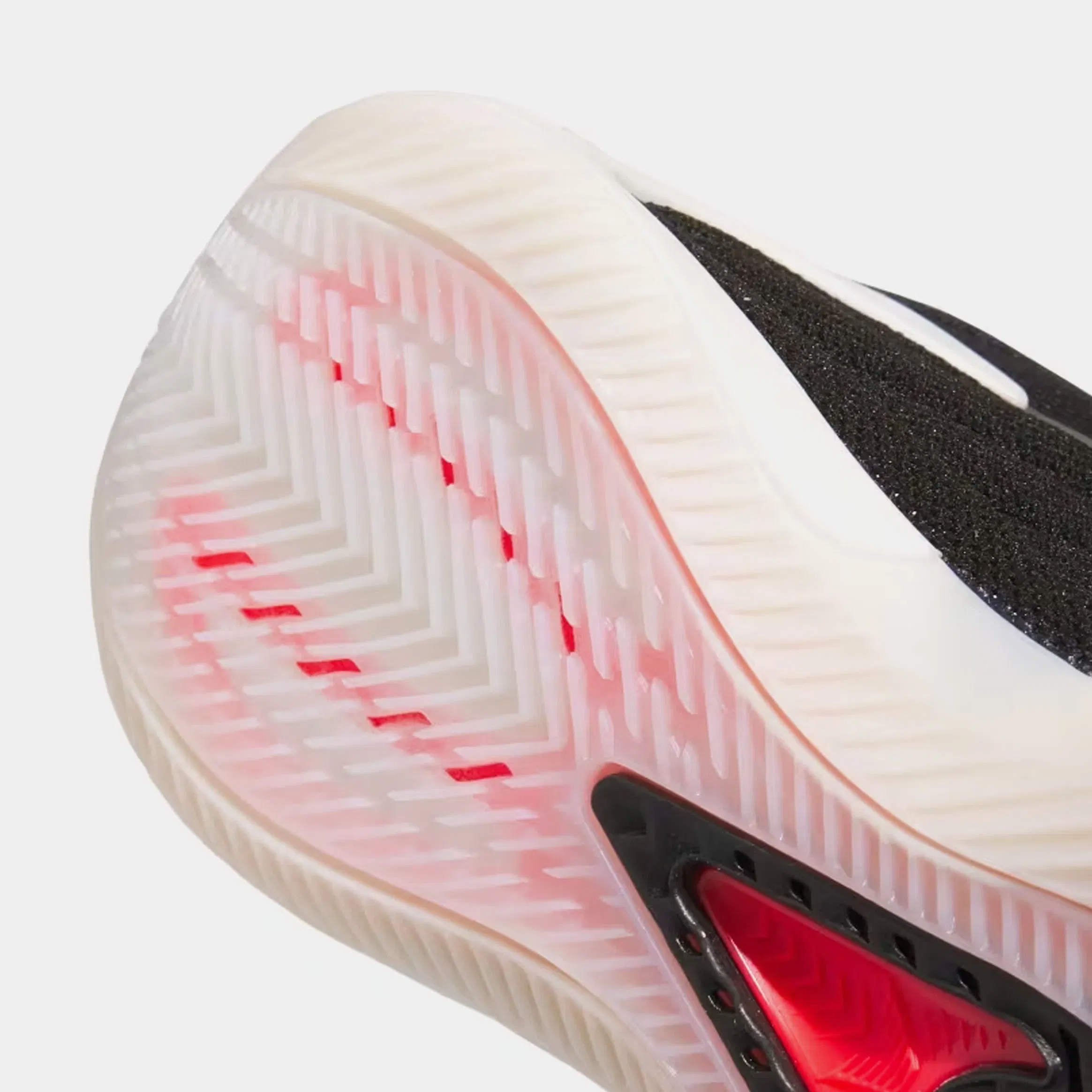 adidas Anthony Edwards 2 Grade School Basketball Shoes (Black/Red)