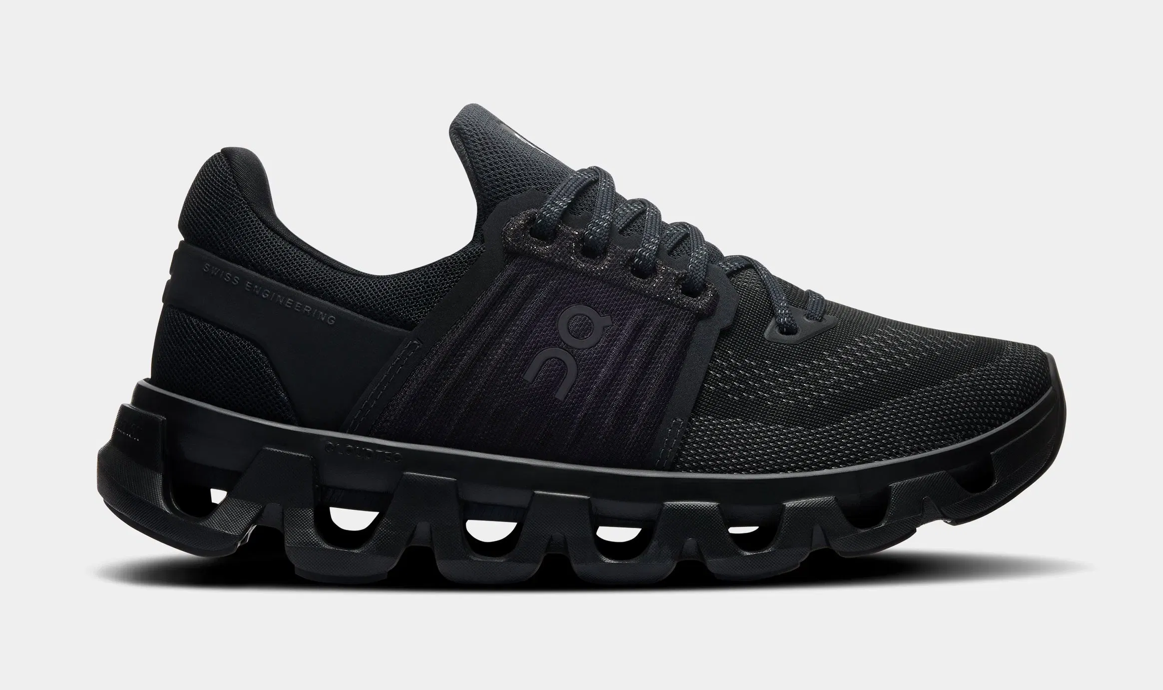 On Running Cloudswift 4 AD Womens Running Shoes (Black/Rock)