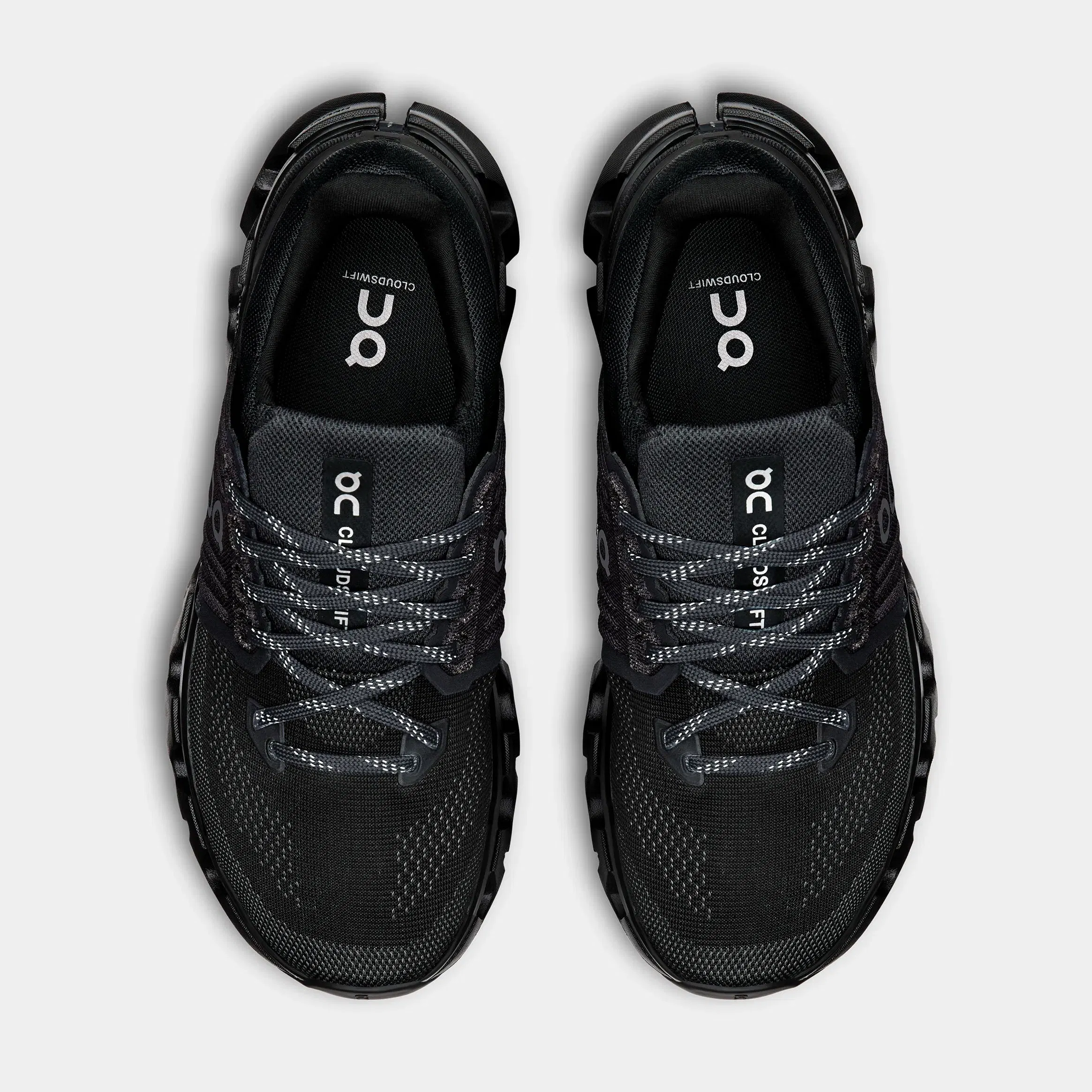 On Running Cloudswift 4 AD Womens Running Shoes (Black/Rock)