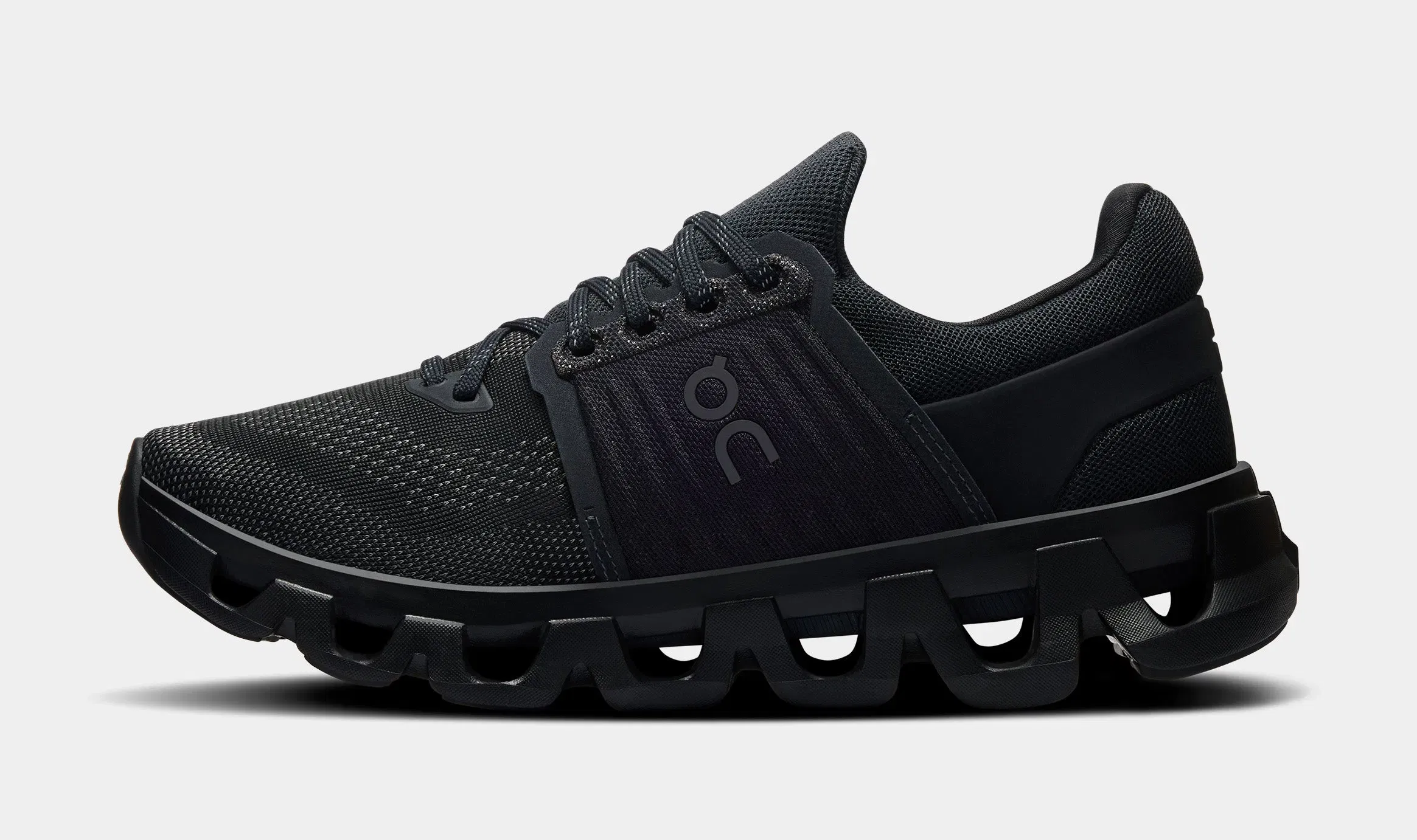 On Running Cloudswift 4 AD Womens Running Shoes (Black/Rock)
