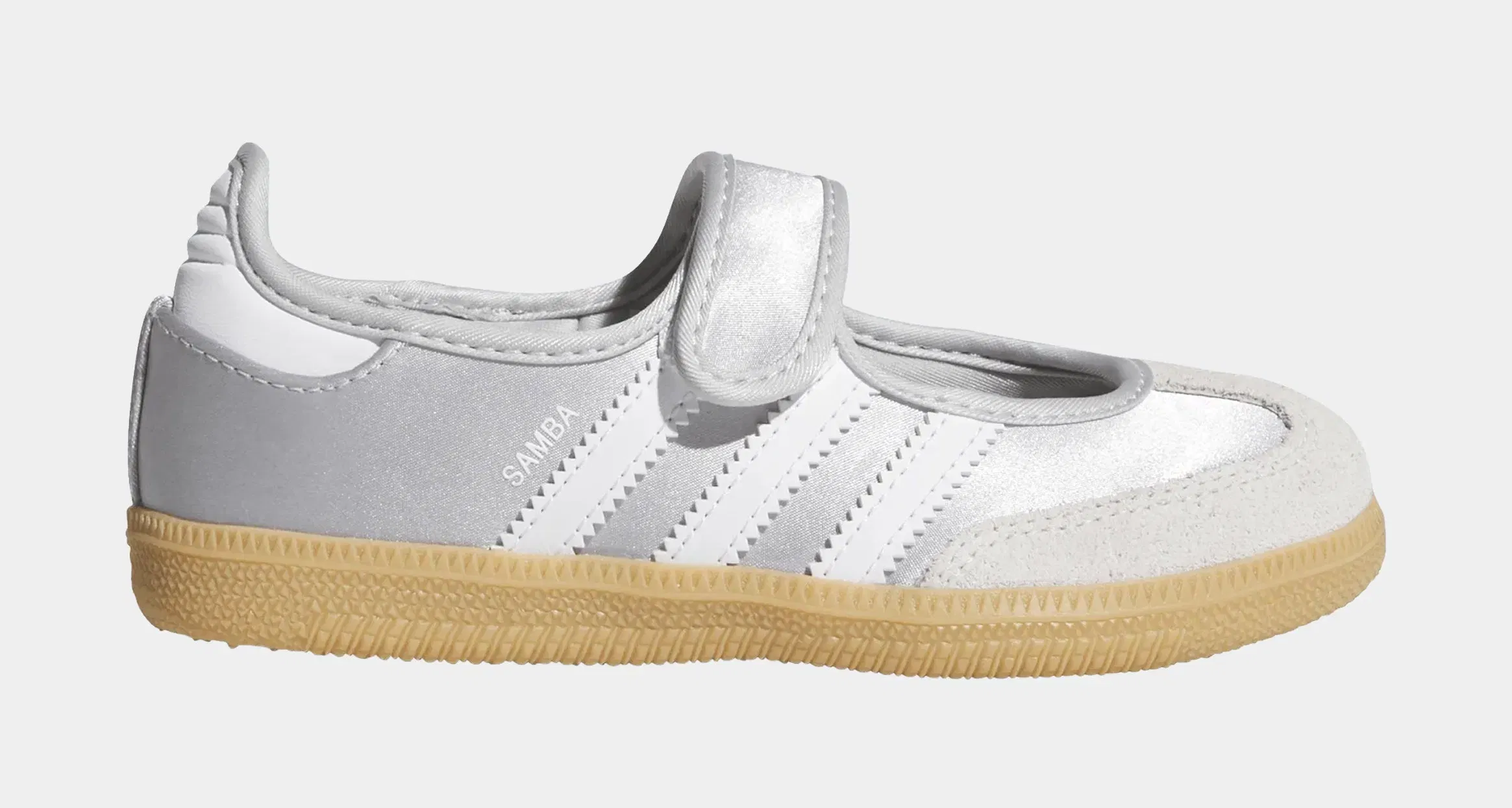 adidas Samba Jane Preschool Lifestyle Shoes (Metallic/Cloud White/Gum)