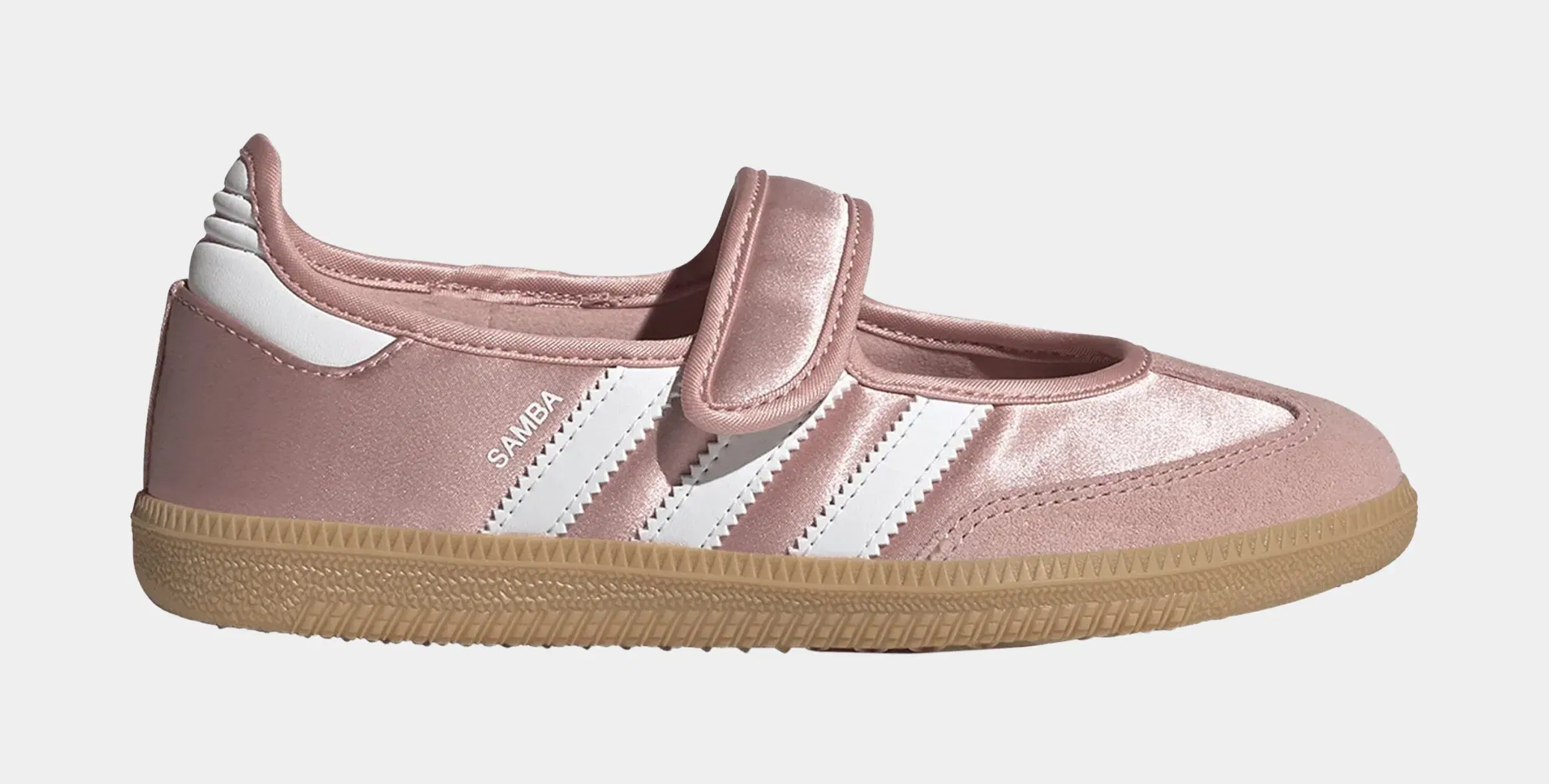 adidas Samba Jane Grade School Lifestyle Shoes (Wonder Mauve/Cloud White/Gum)