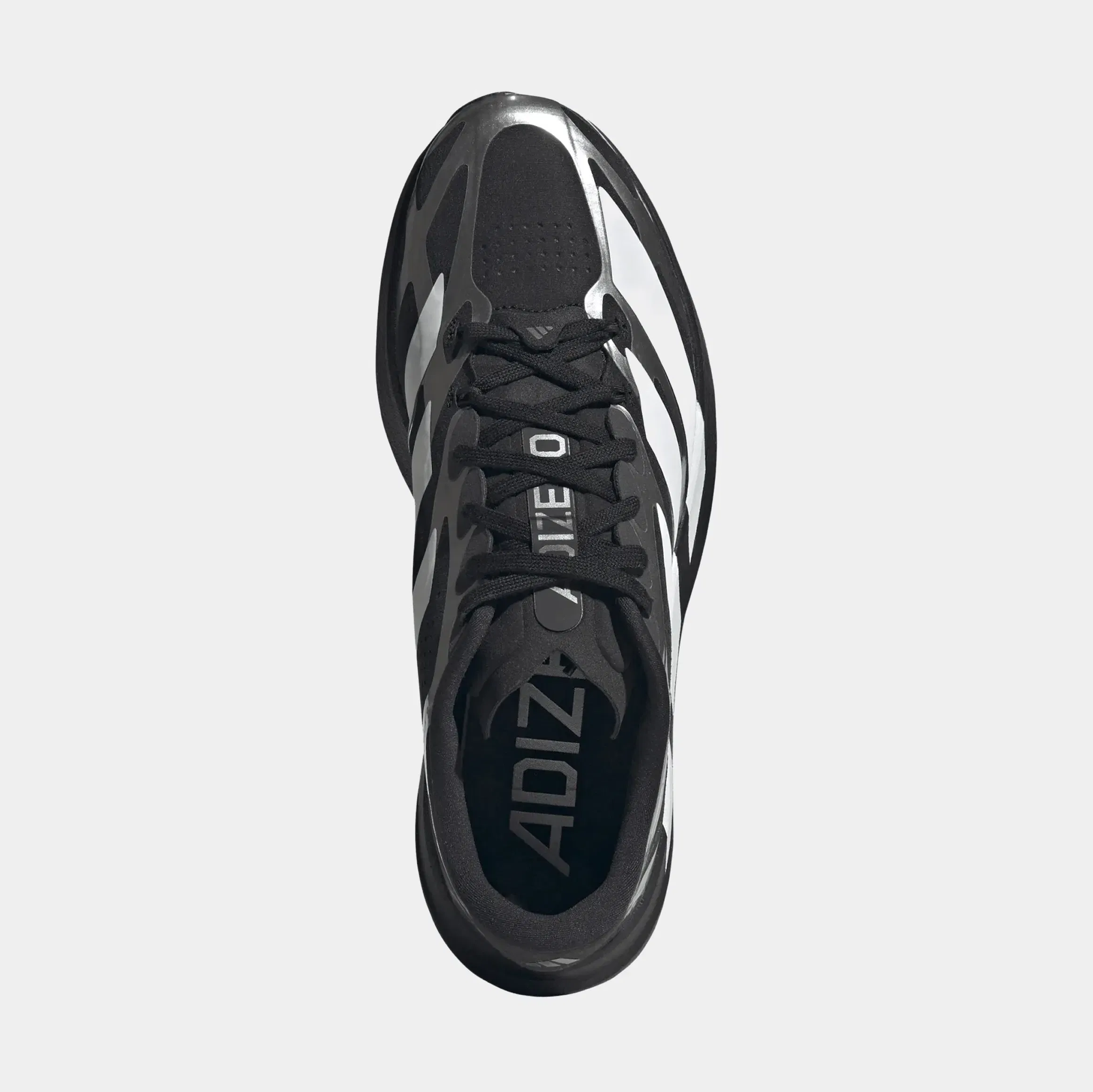 adidas Adizero Evo SL EXO Mens Running Shoes (Core Black/Cloud White/Iron Metallic)