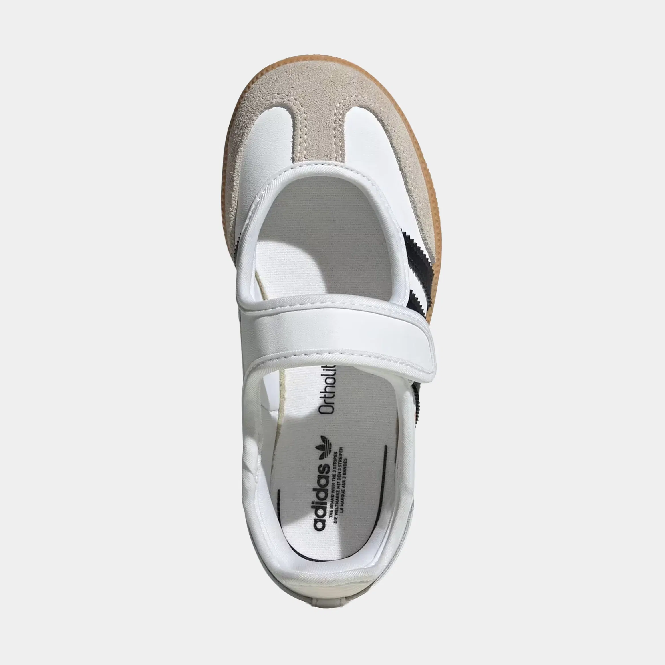 adidas Samba Jane Perschool Lifestyle Shoes (Cloud White/Cpre Black/Gum)