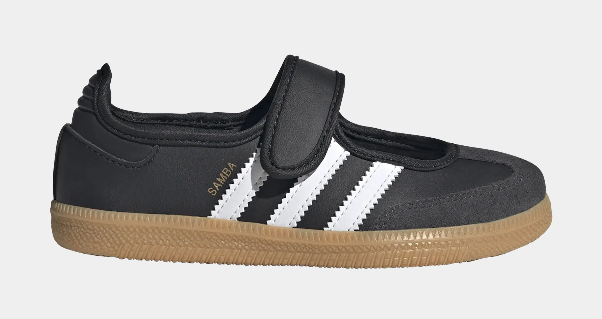 adidas Samba Jane Preschool Lifestyle Shoes (Core Black/Cloud White/Gum)