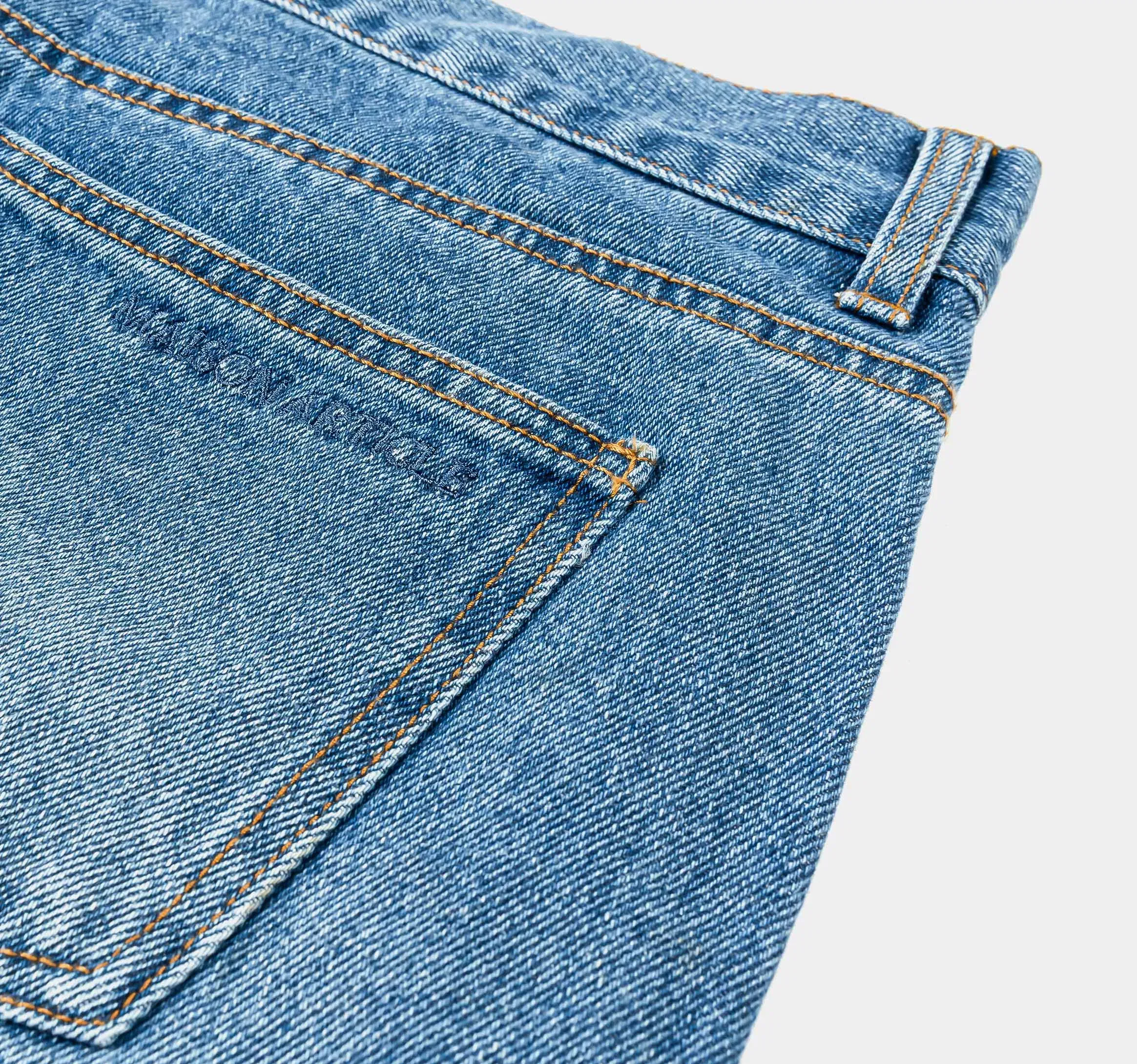 MAISON ARTICLE Lady Guadalupe Washed Mens Shorts (Blue/White)