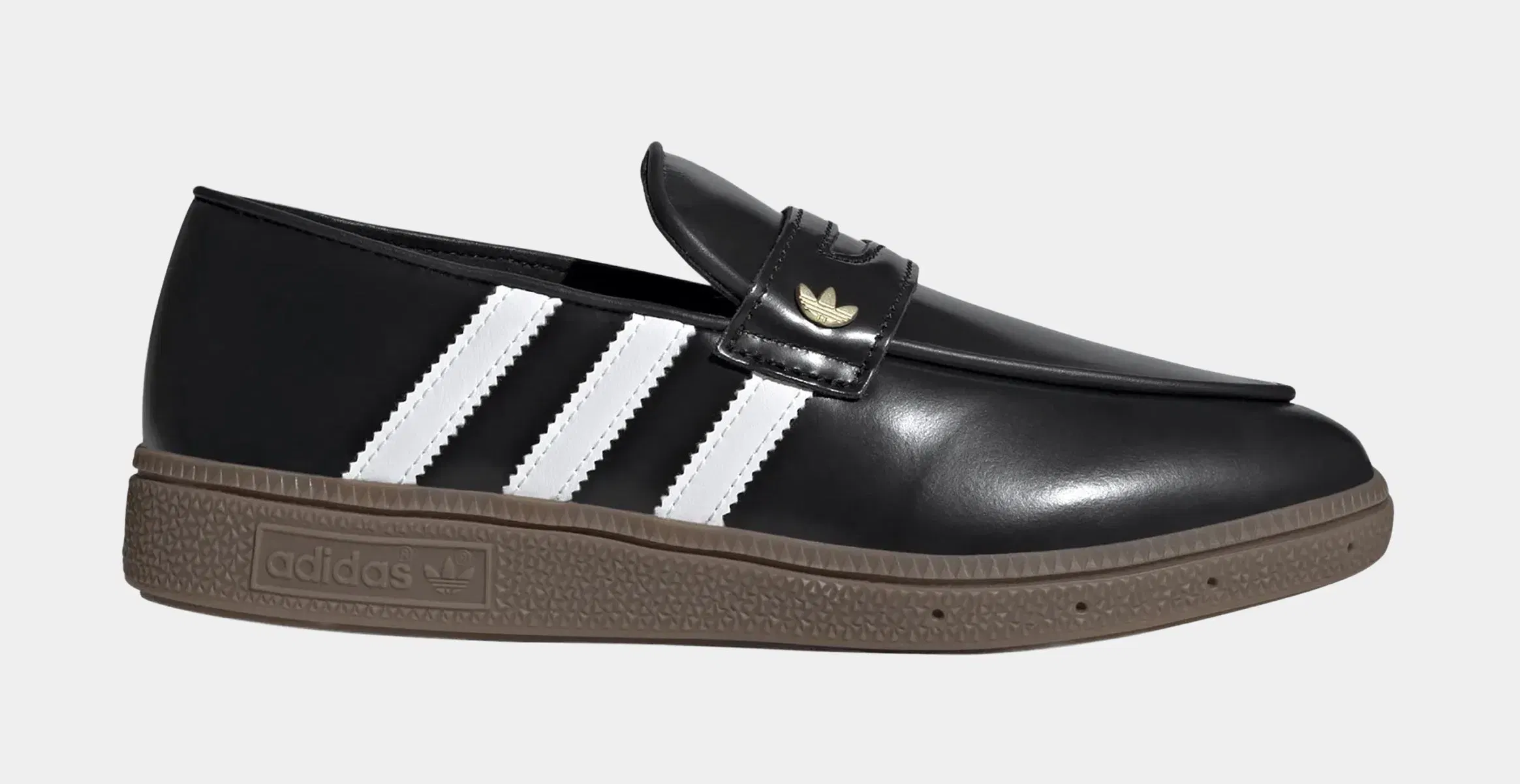 adidas Handball Spezial Loafer Womens Lifestyle Shoes (Core Black/Cloud White/Gum)