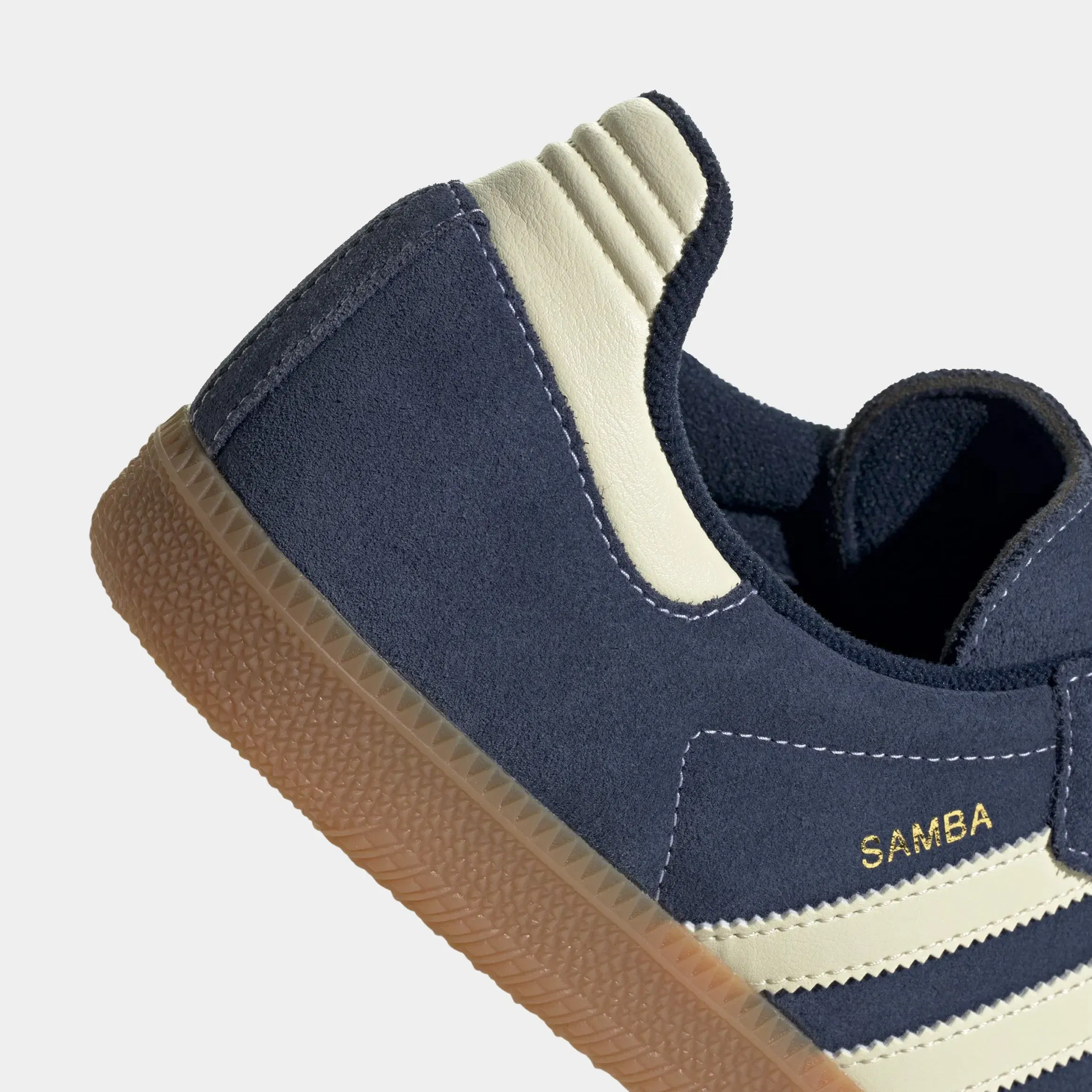 adidas Samba OG Mens Lifestyle Shoes (Night Indigo/Warm Vanilla/Gum)