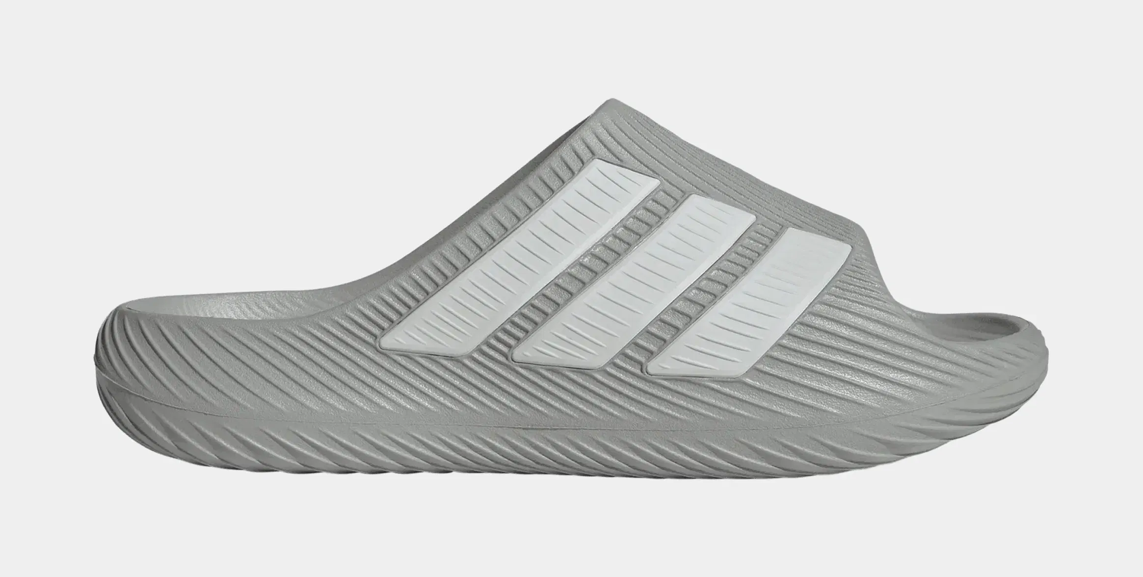 adidas Purechill Slide Mens Sandals (Grey Two/Grey One/Grey One)