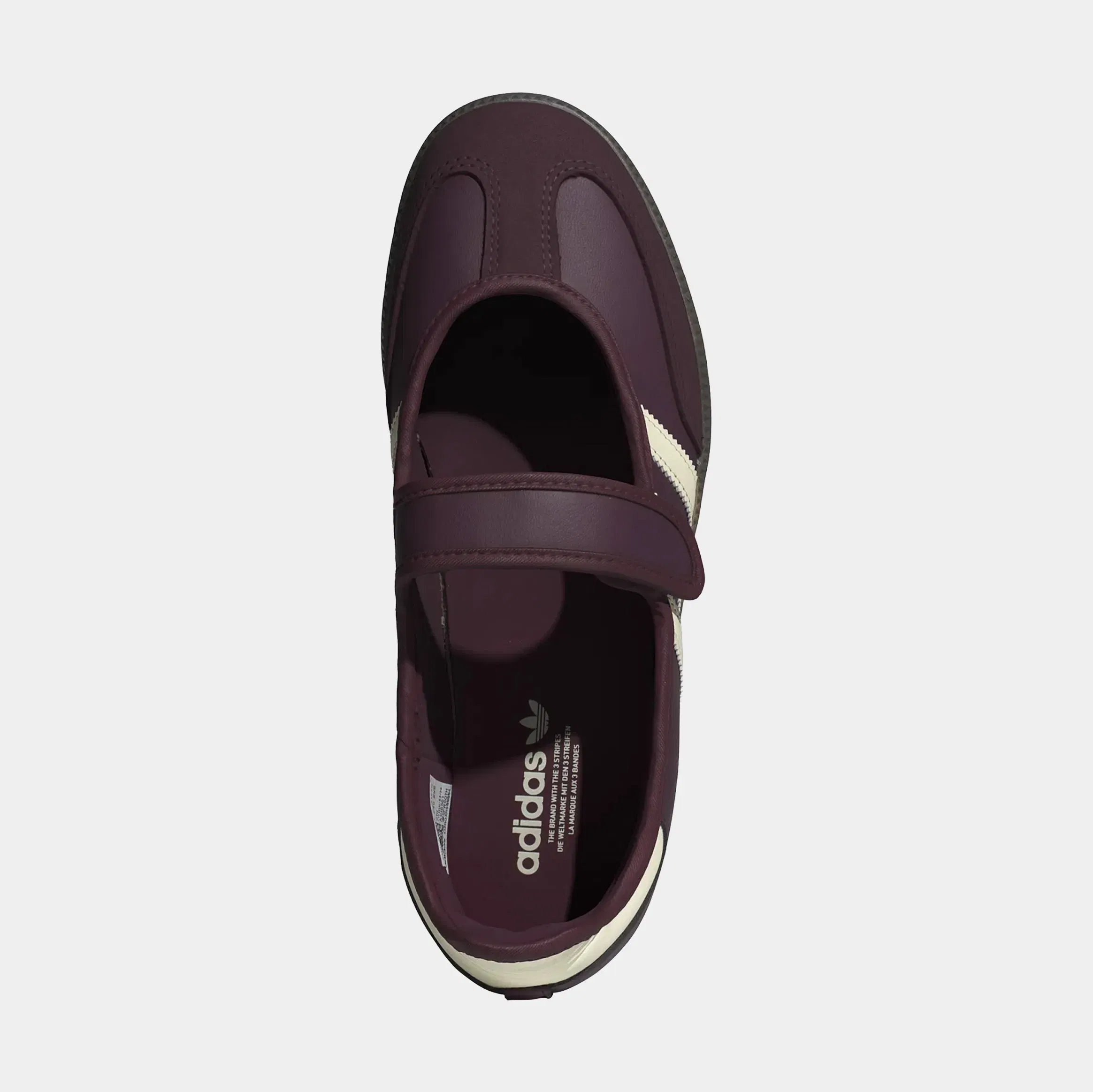 adidas Samba Jane Womens Lifestyle Shoes (Maroon/Cream White/Gold Metallic)