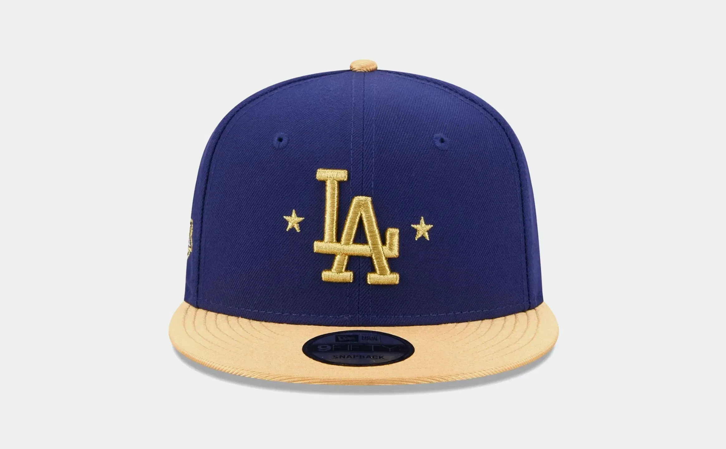 New Era MLB Los Angeles Dodgers Gold '26 9Fifty AF Snapback Mens Hat (Navy/Gold)