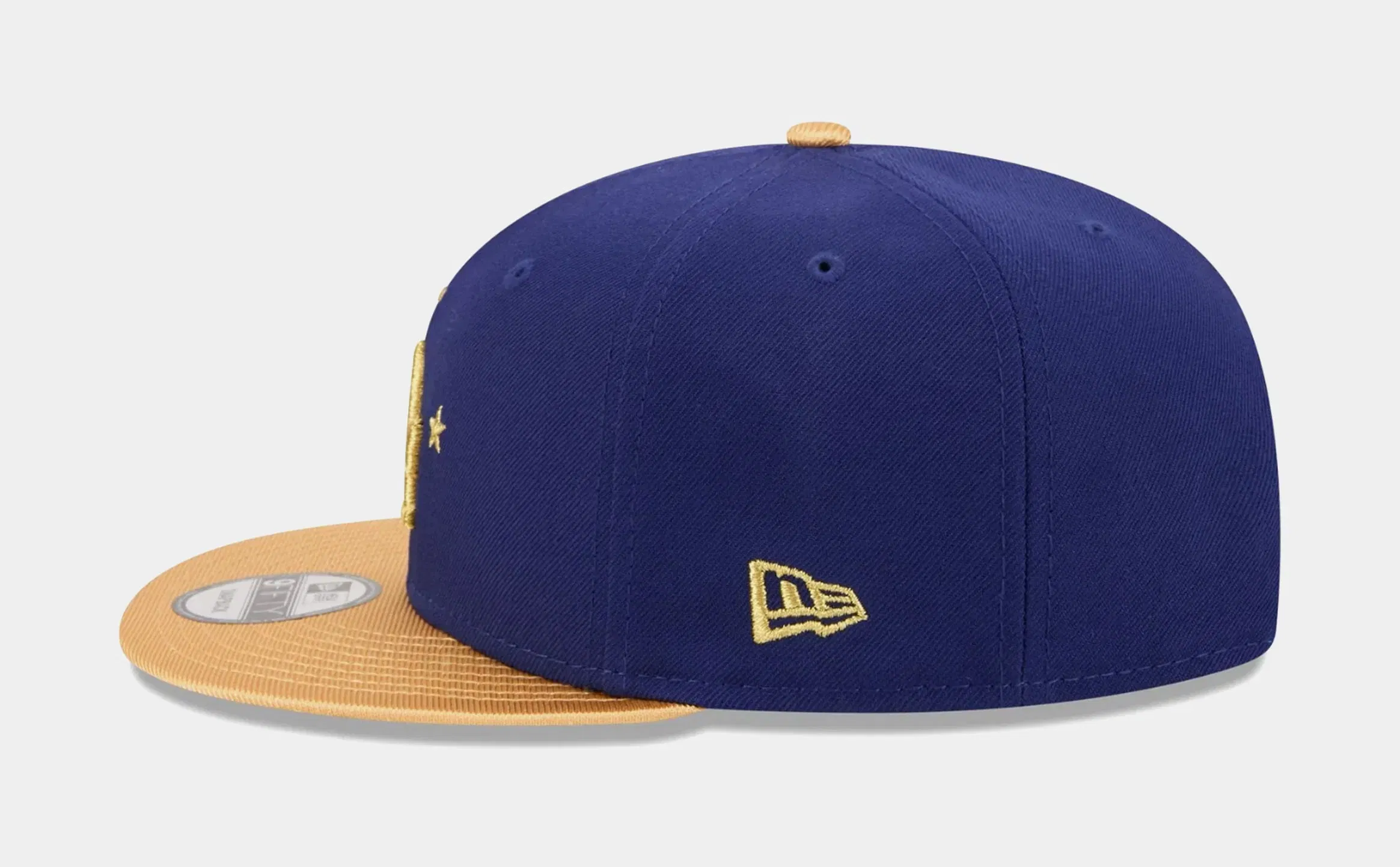 New Era MLB Los Angeles Dodgers Gold '26 9Fifty AF Snapback Mens Hat (Navy/Gold)