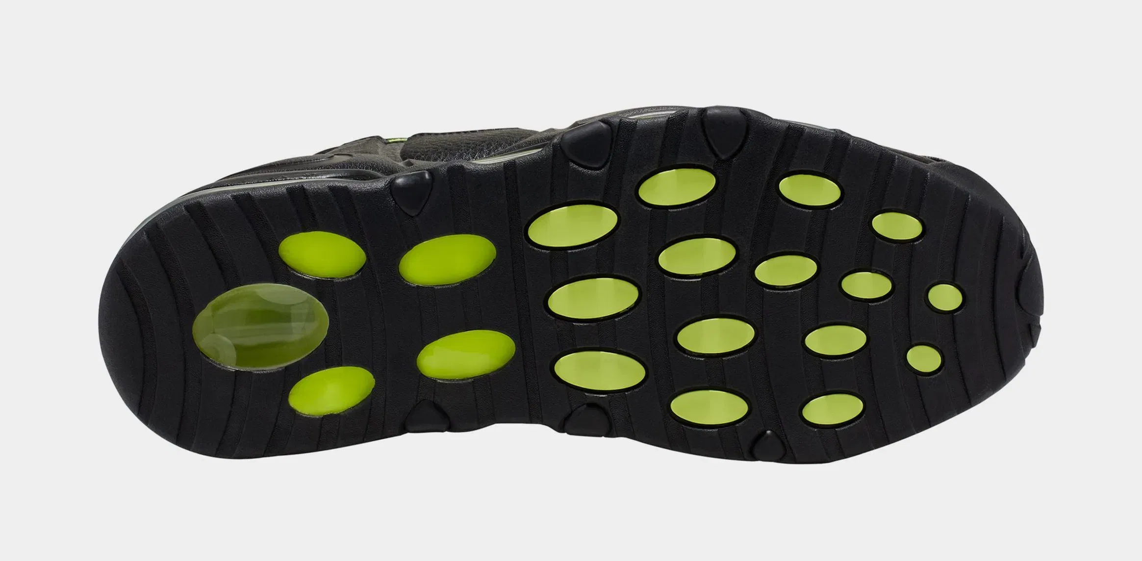 Nike Air Max Uptempo 95 Black Volt Mens Basketball Shoes (Black/Volt)