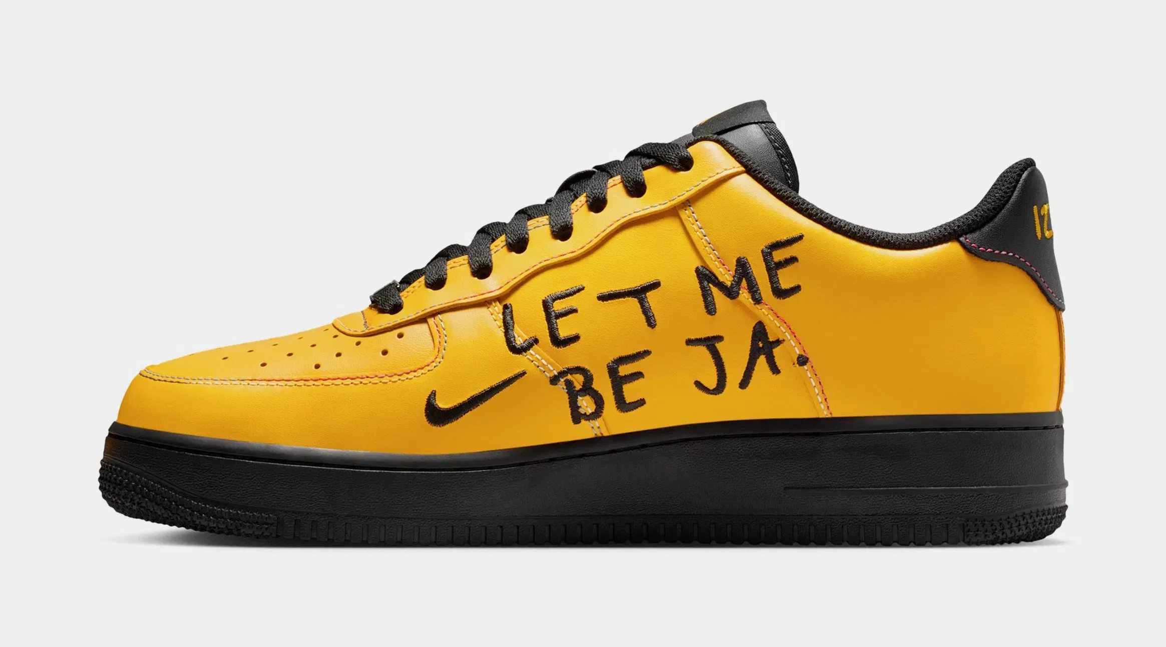 Nike Air Force 1 '07 Let Me Be Ja Mens Lifestyle Shoes (Sundial/Black/Cobalt Bliss)