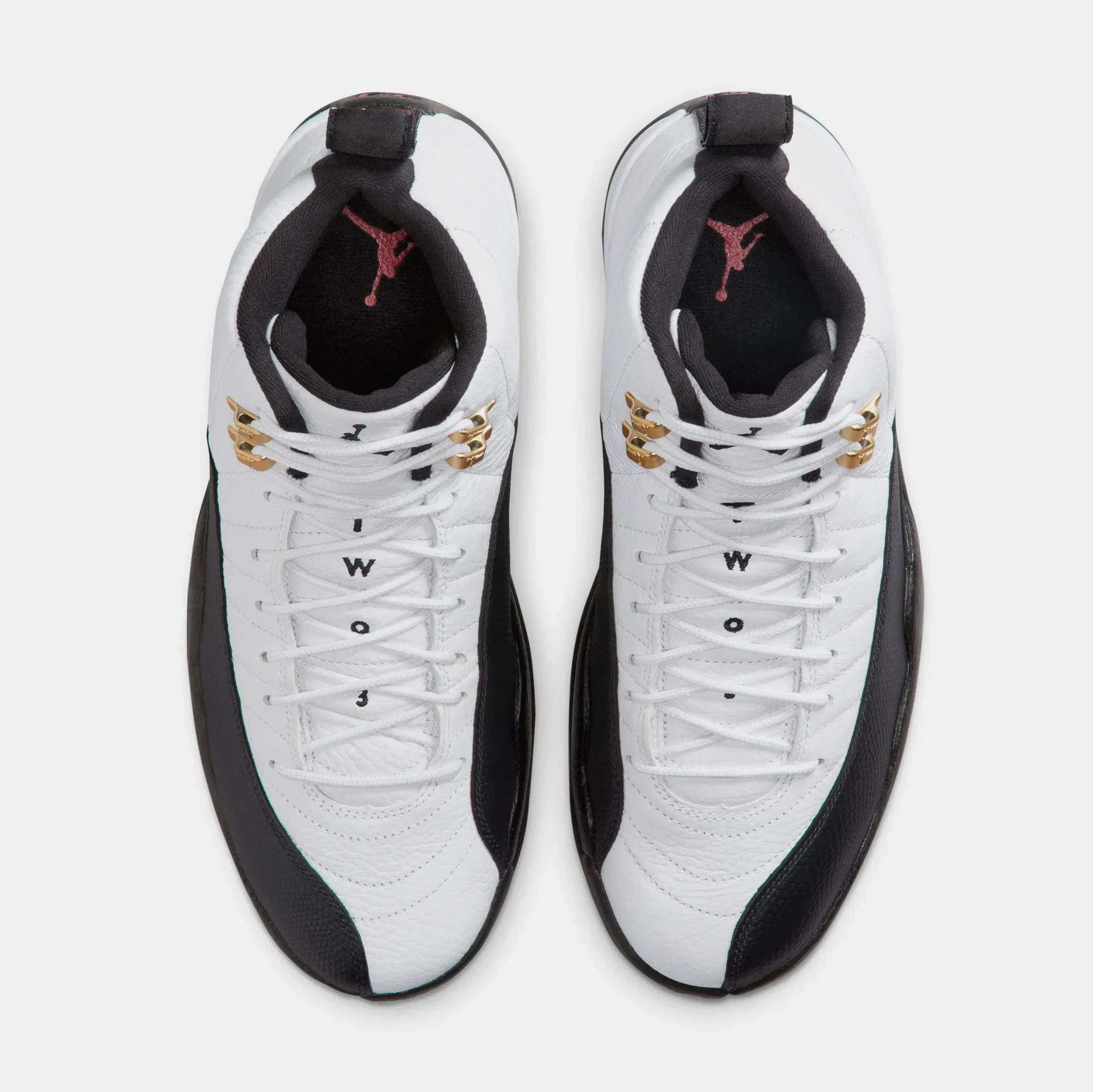 Air Jordan 12 Retro Taxi Mens Lifestyle Shoes (White/Black/Taxi)