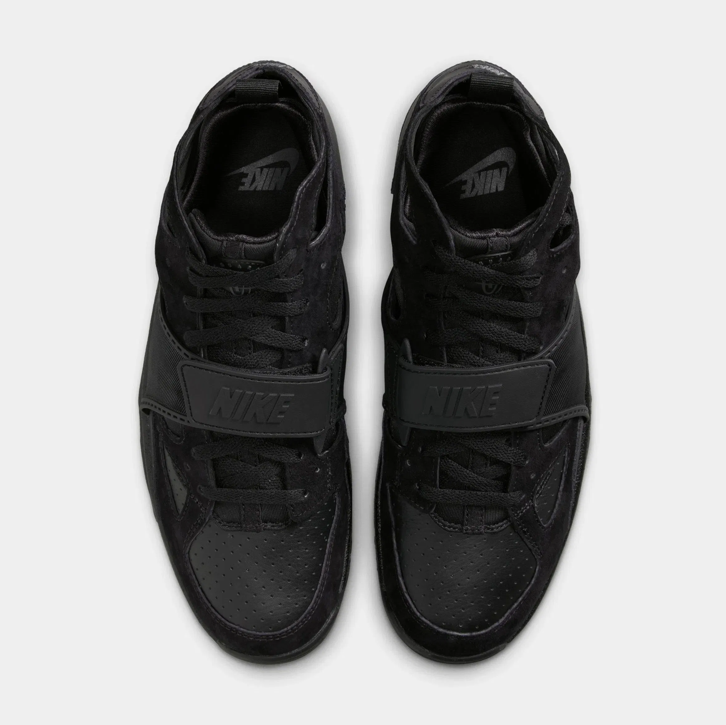 Nike Air Trainer Huarache Mens Basketball Shoes (Black/Black)