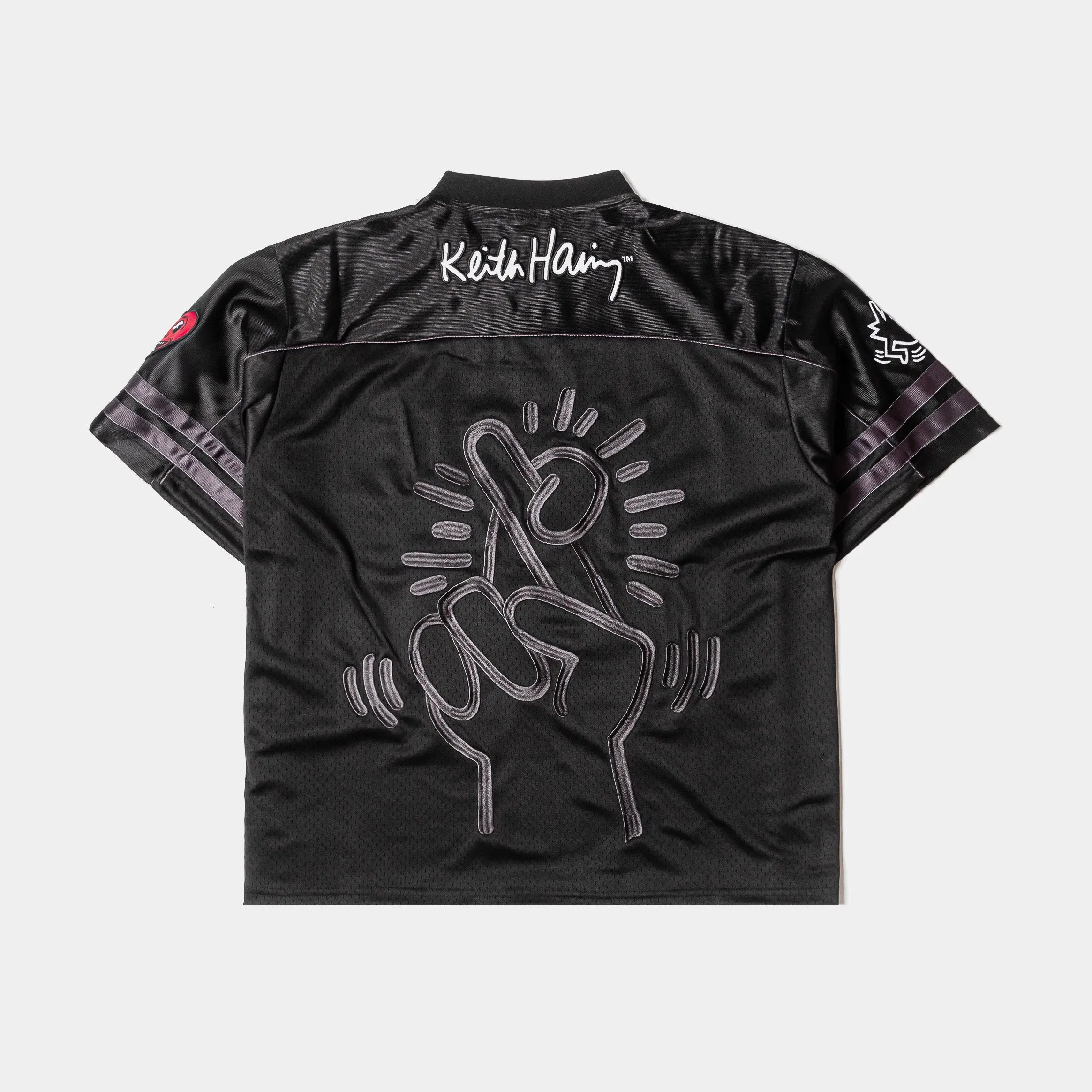 KEITH HARING X SP SP x Keith Haring 89 Mesh Mens Jersey (Black/Red)