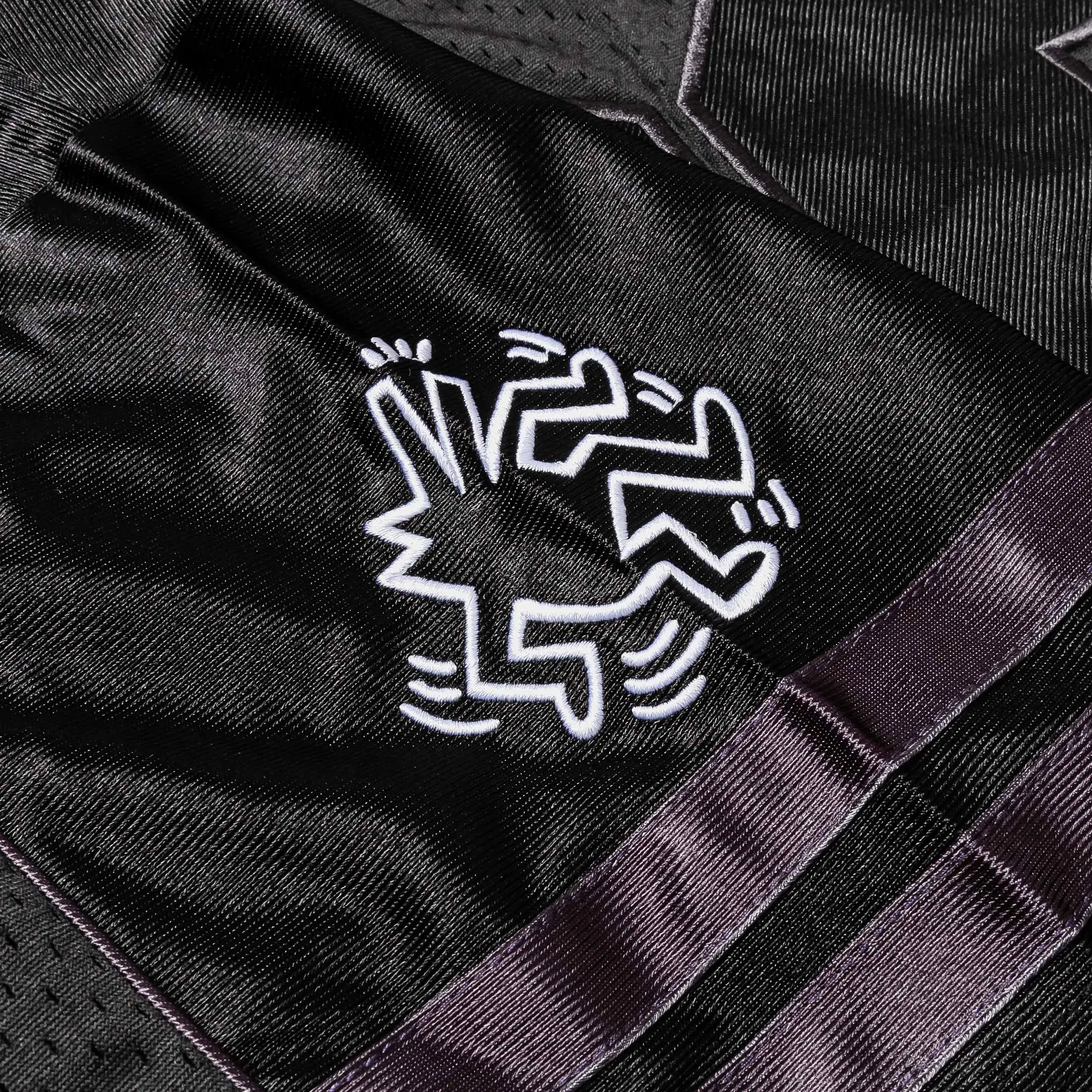 KEITH HARING X SP SP x Keith Haring 89 Mesh Mens Jersey (Black/Red)