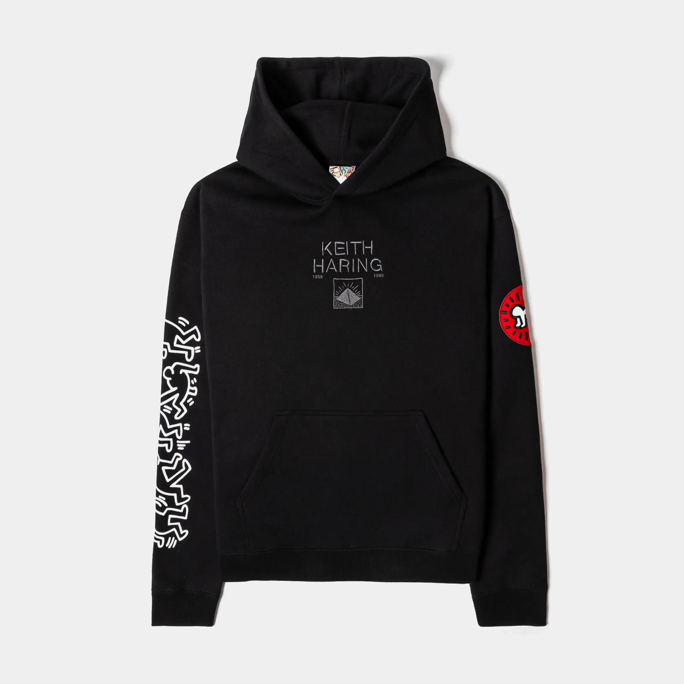KEITH HARING X SP SP x Keith Haring 1985 Pullover Mens Hoodie (Black/Red)