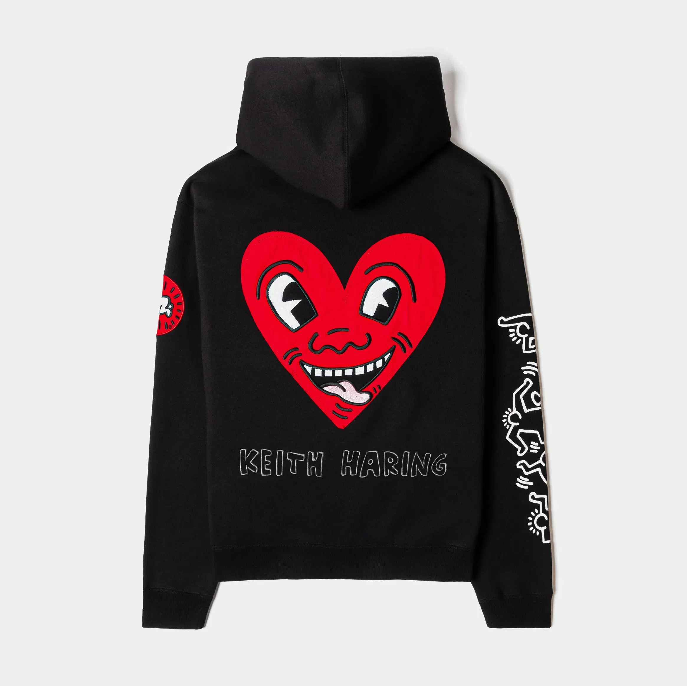 KEITH HARING X SP SP x Keith Haring 1985 Pullover Mens Hoodie (Black/Red)