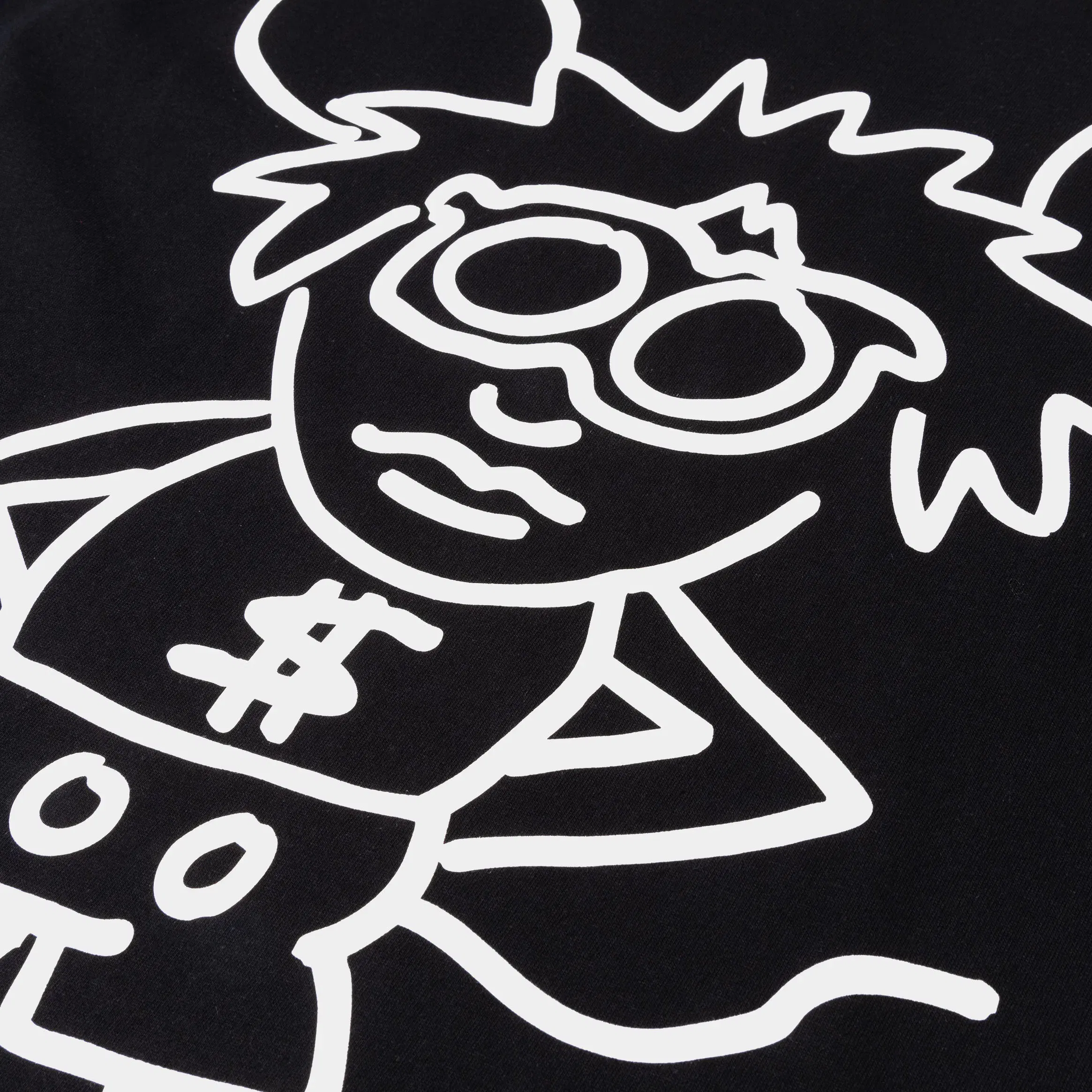 KEITH HARING X SP SP x Keith Haring Andy Cash Mens Short Sleeve Shirt (Black/White)