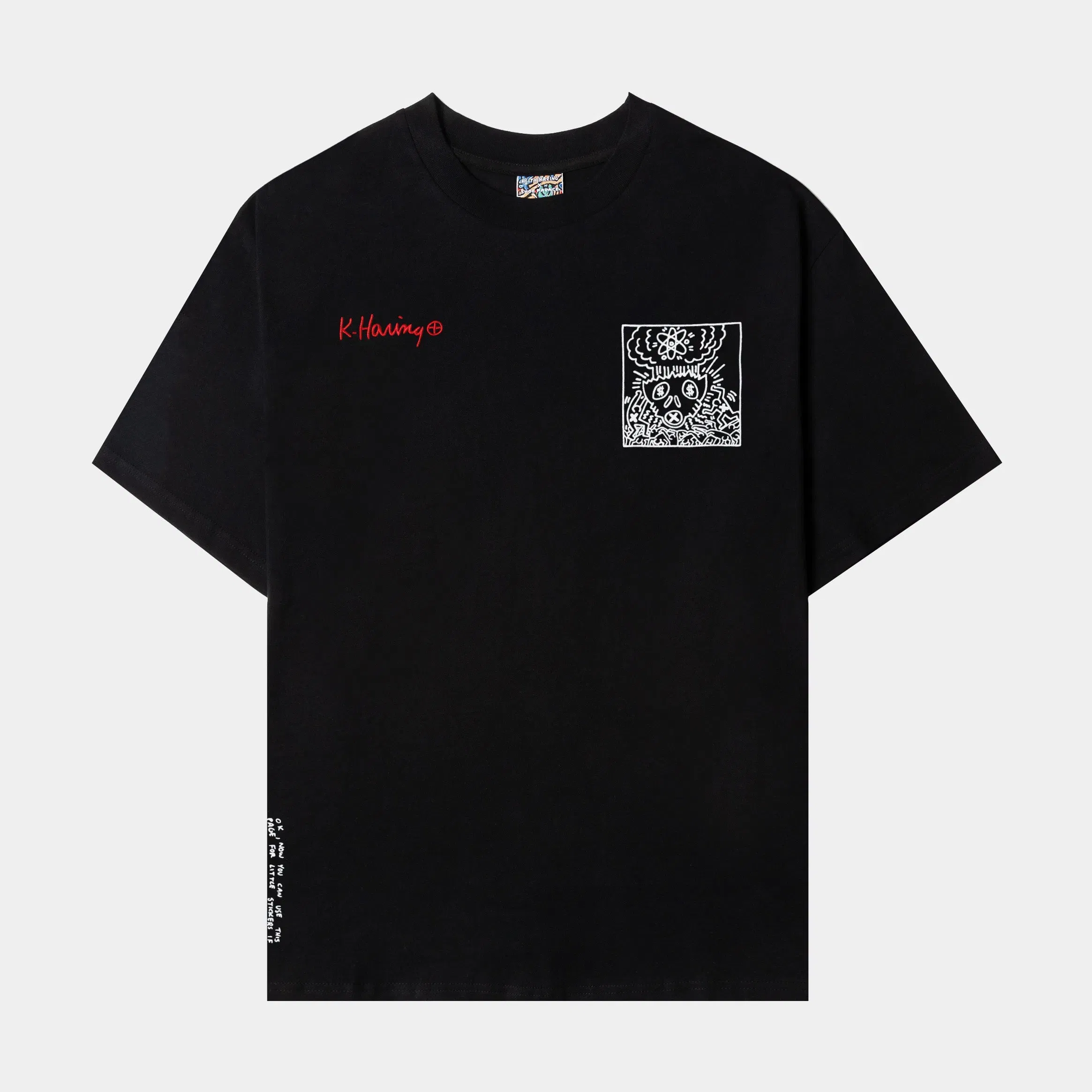 KEITH HARING X SP SP x Keith Haring Believe Mens Short Sleeve Shirt (Black/Yellow)