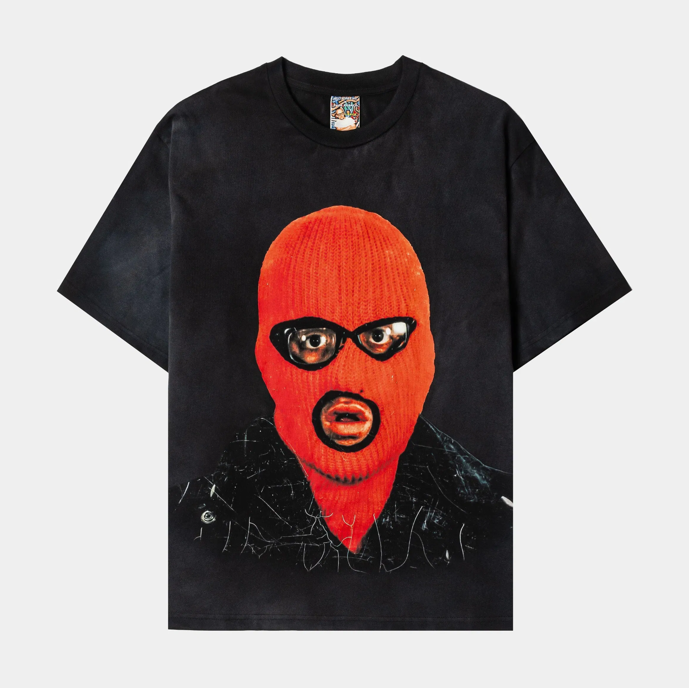 KEITH HARING X SP SP x Keith Haring Masked Mens Short Sleeve Shirt (Black/Red)