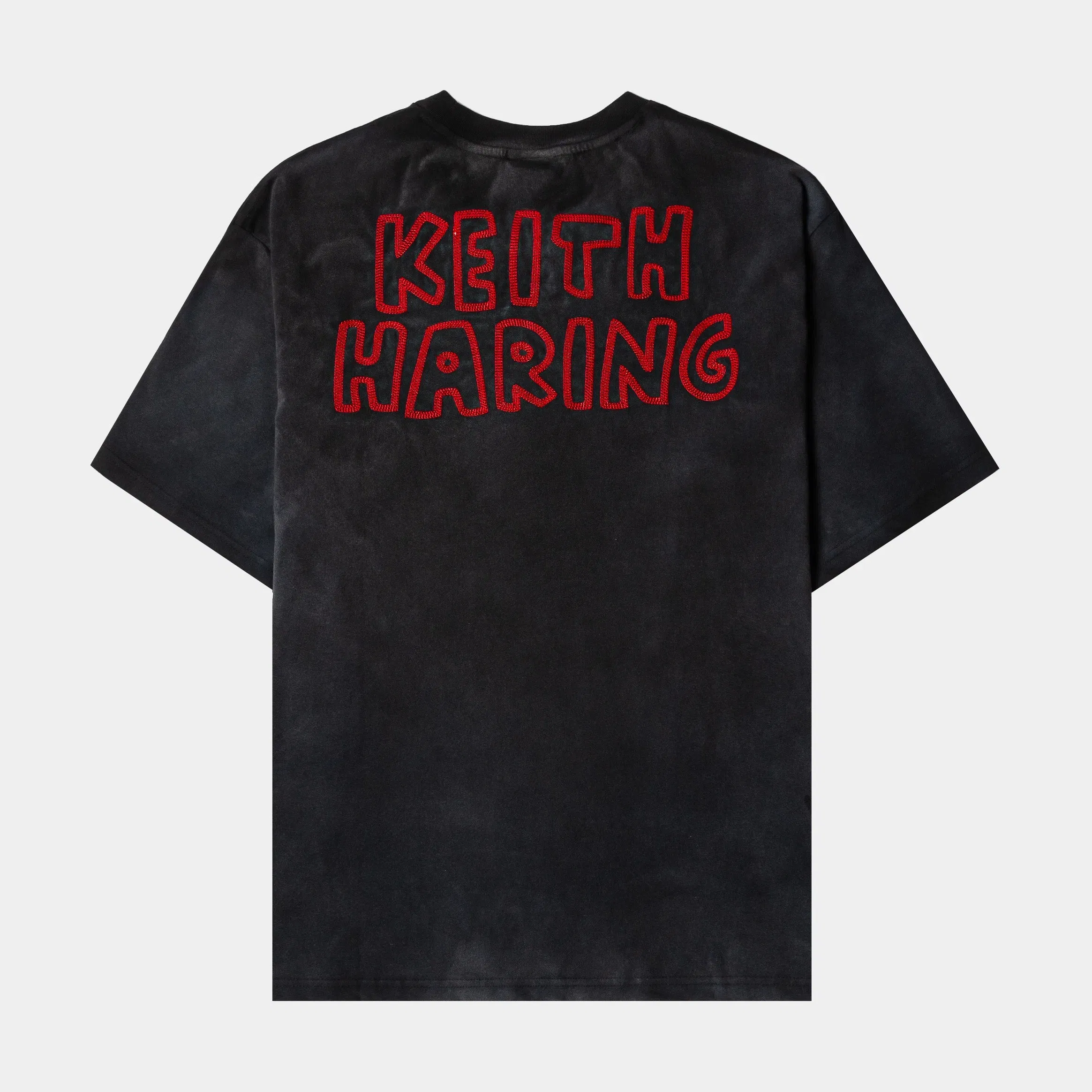 KEITH HARING X SP SP x Keith Haring Masked Mens Short Sleeve Shirt (Black/Red)