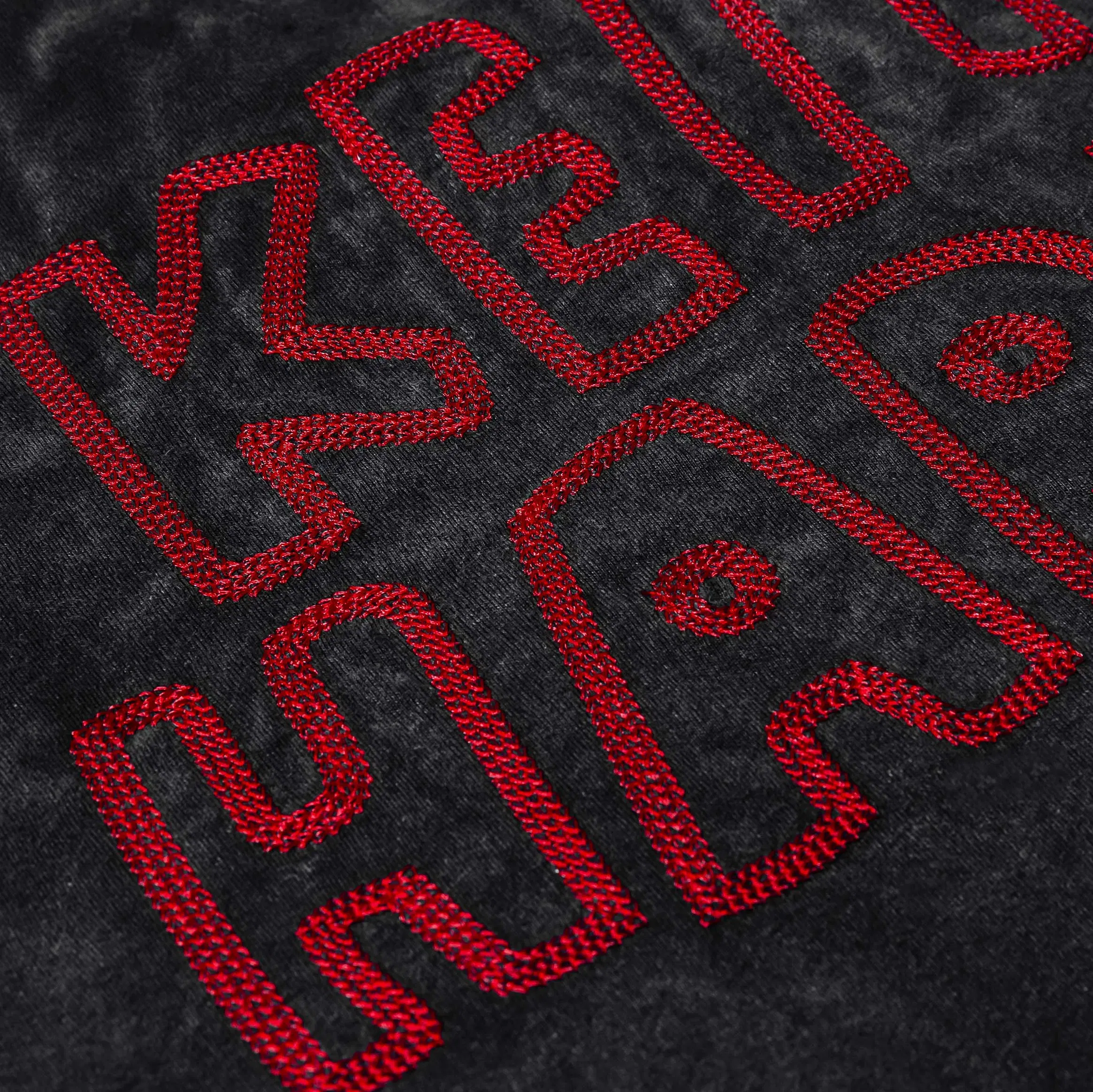 KEITH HARING X SP SP x Keith Haring Masked Mens Short Sleeve Shirt (Black/Red)