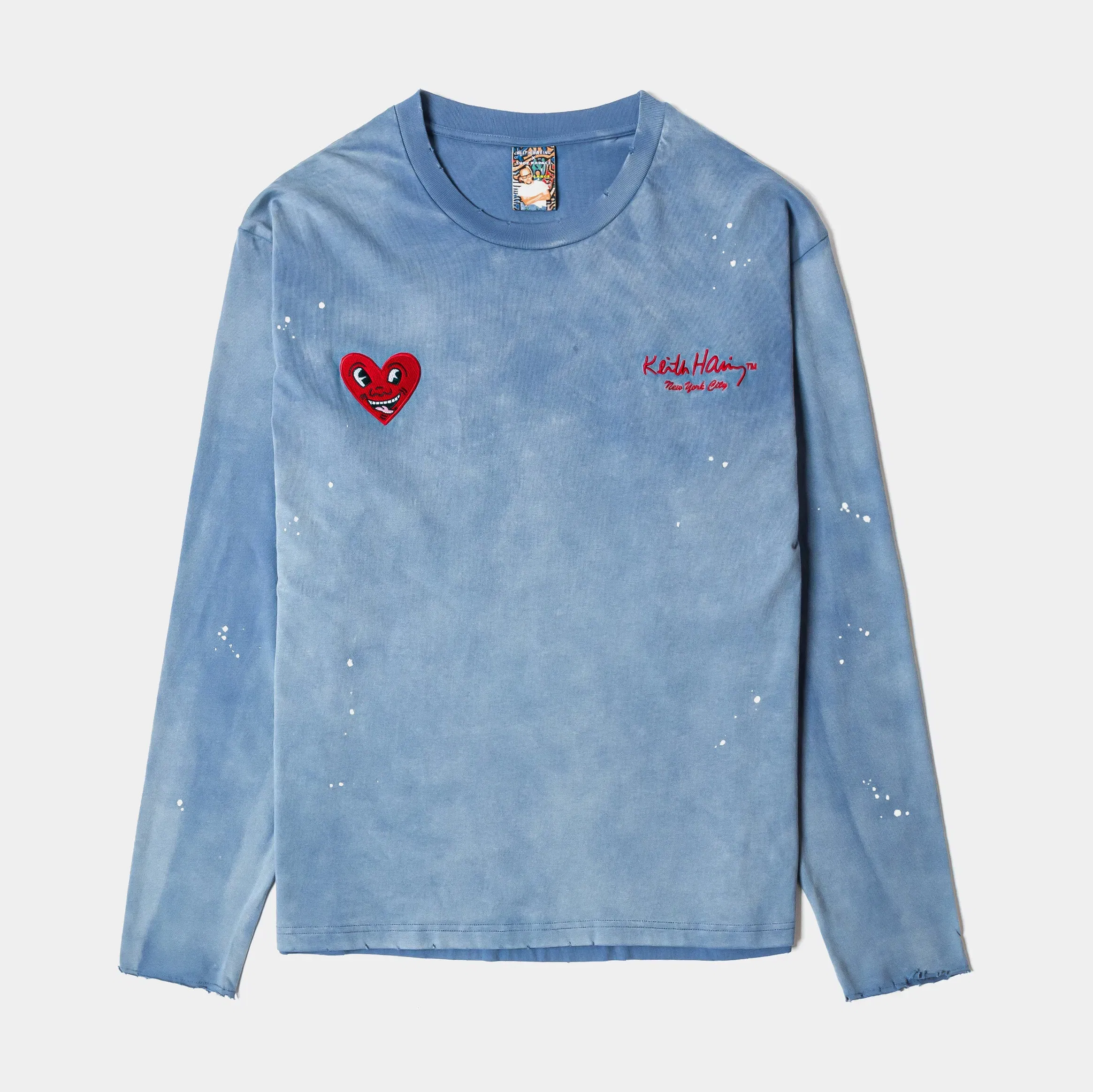 KEITH HARING X SP SP x Keith Haring 1986 Tour Mens Long Sleeve Shirt (Blue/Red)