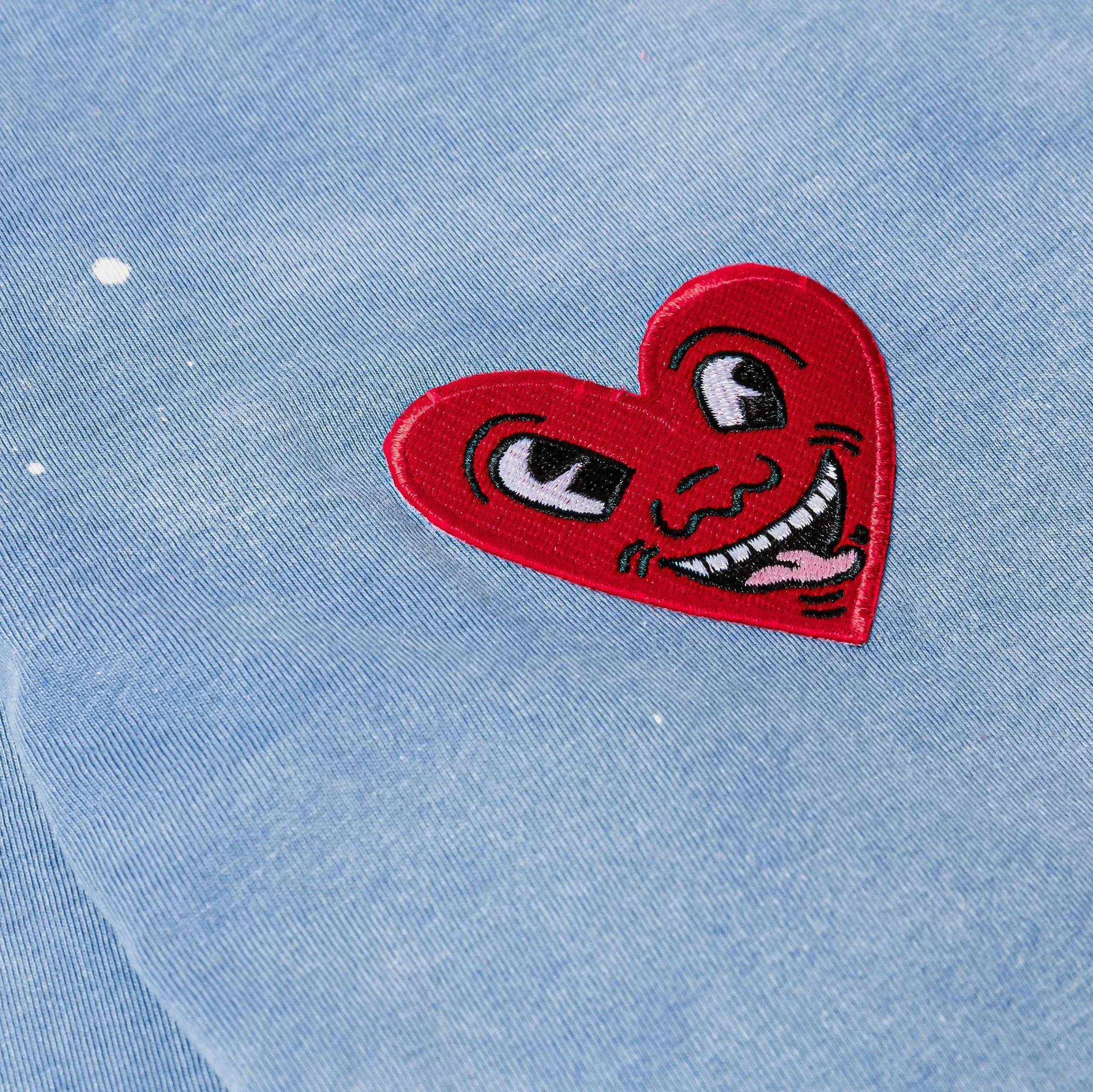 KEITH HARING X SP SP x Keith Haring 1986 Tour Mens Long Sleeve Shirt (Blue/Red)