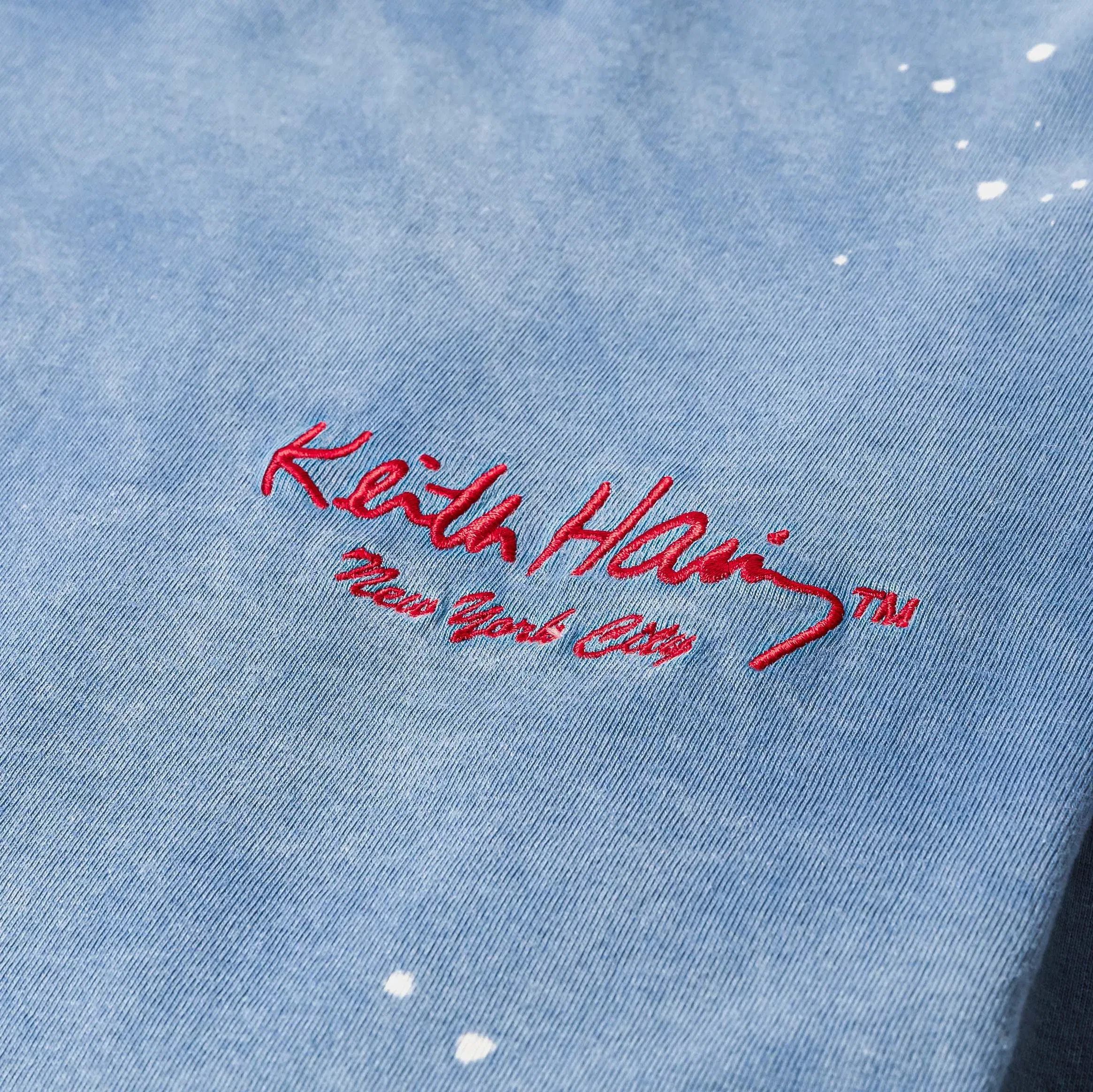 KEITH HARING X SP SP x Keith Haring 1986 Tour Mens Long Sleeve Shirt (Blue/Red)