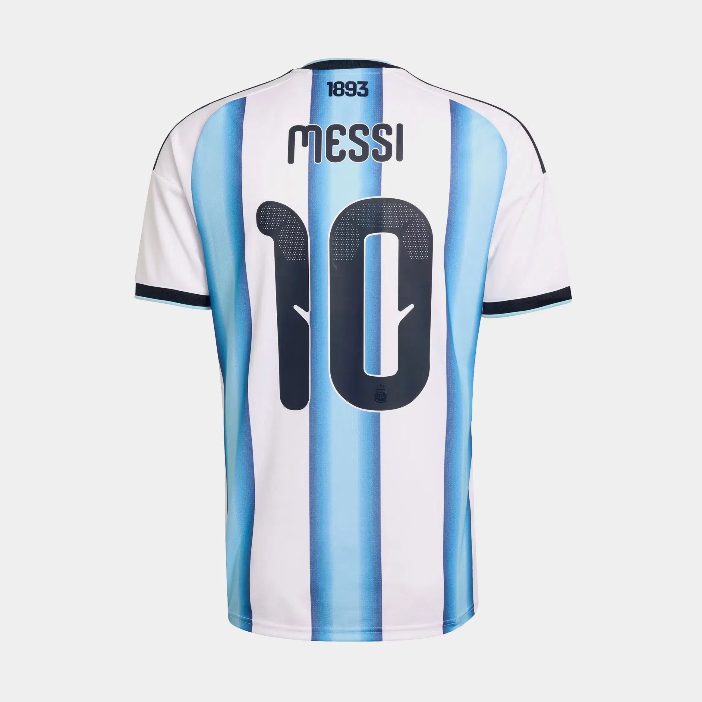 adidas Argentina 26 Home Messi Replica Mens Jersey (Blue/White)