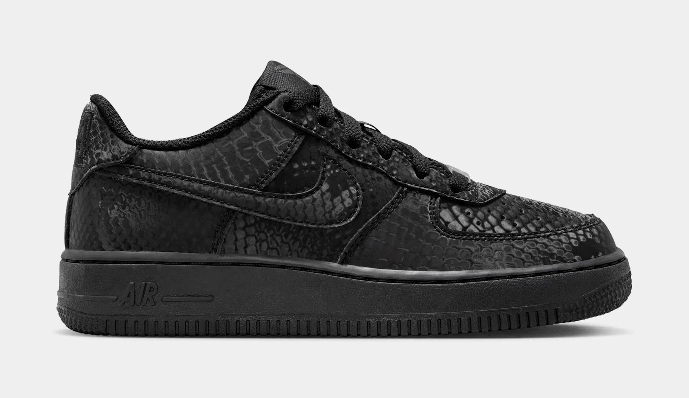 Nike Kobe Air Force 1 Low Grade School Lifestyle Shoes (Black)